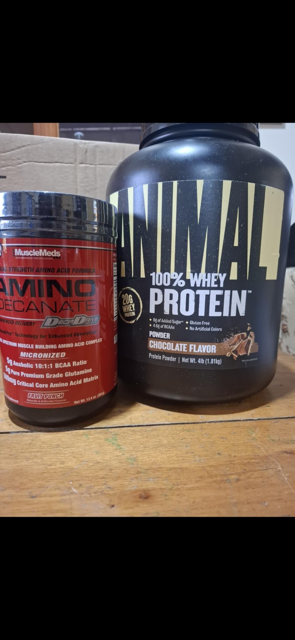 Animal 100% Whey Protein Powder - Whey Blend for Pre Workout or Post Workout, Recovery, or an Anytime Low Sugar Protein Boost Meal Replacement with BCAA Branched Chain Amino Acids - Chocolate, 4 lb customer photo 2