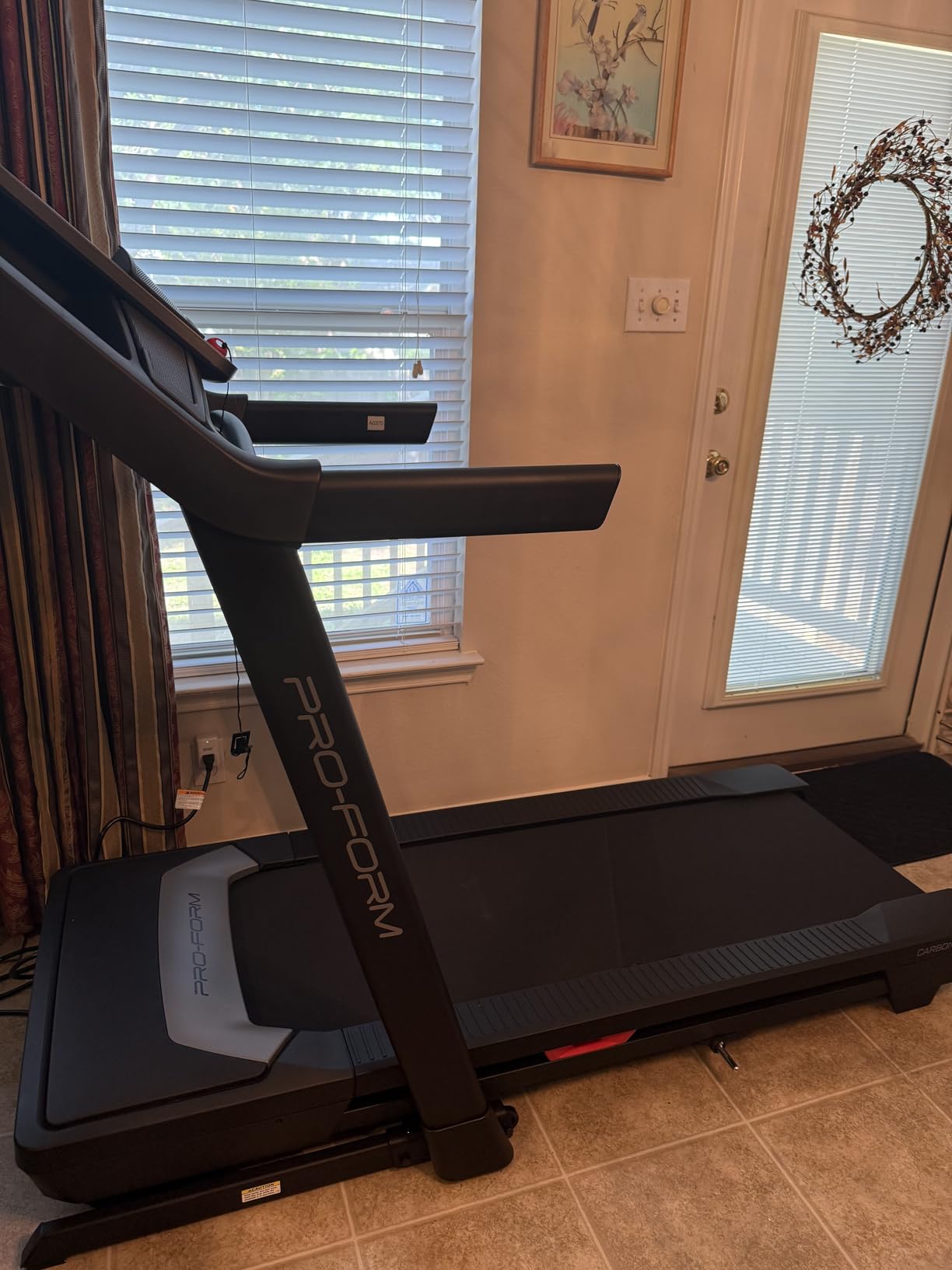 ProForm Carbon Treadmill for Walking and Running with Built-in Fan and SpaceSaver Design customer photo 1