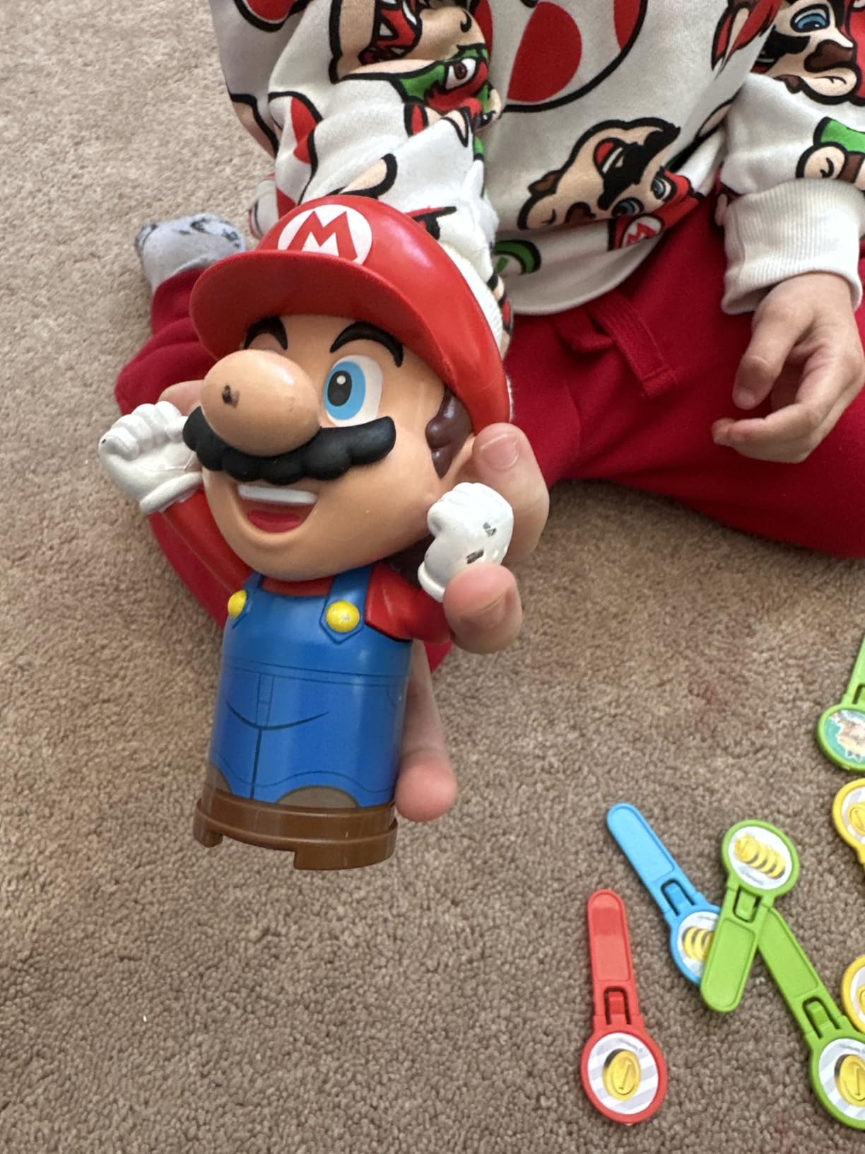 TOMY Pop Up Super Mario Game - Activities for Indoor Recess or Family Game Night customer photo 2