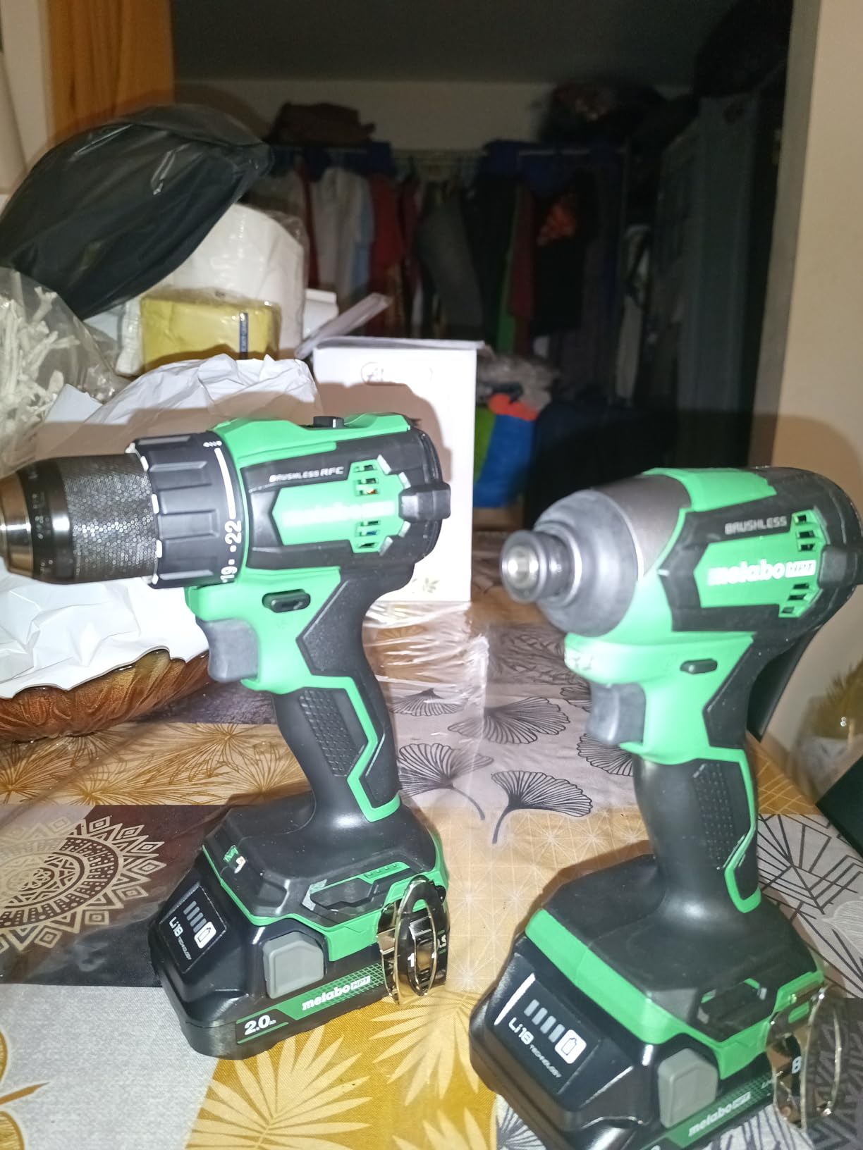Metabo HPT 18V MultiVolt Cordless Brushless Driver Drill & Impact Driver Combo Kit, 2 Lithium-Ion Batteries and Charger, High Torque, Compact Lightweight Design, KC18DEXQB customer photo 2