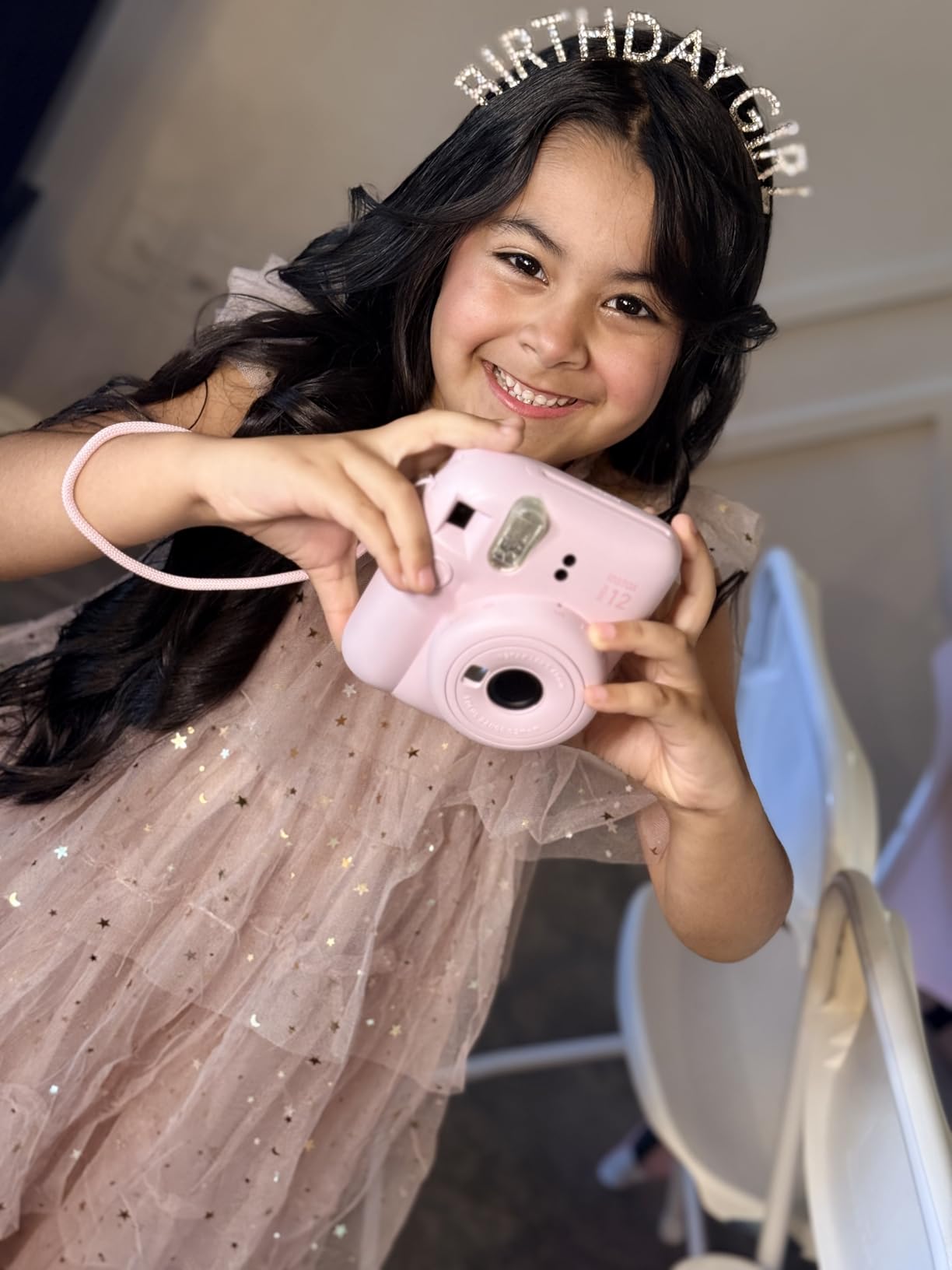 Instax Mini 12 Instant Camera - Blossom Pink customer photo 1