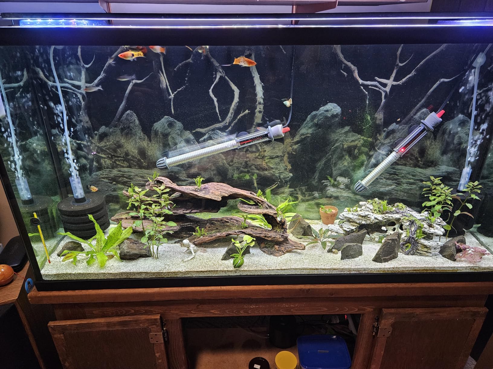NICREW C10 Plants LED Aquarium Light, 12-18 in, 9 Watts, Full Spectrum Fish Tank Light with Timer, Day and Night Cycle, Brightness Adjustable customer photo 1