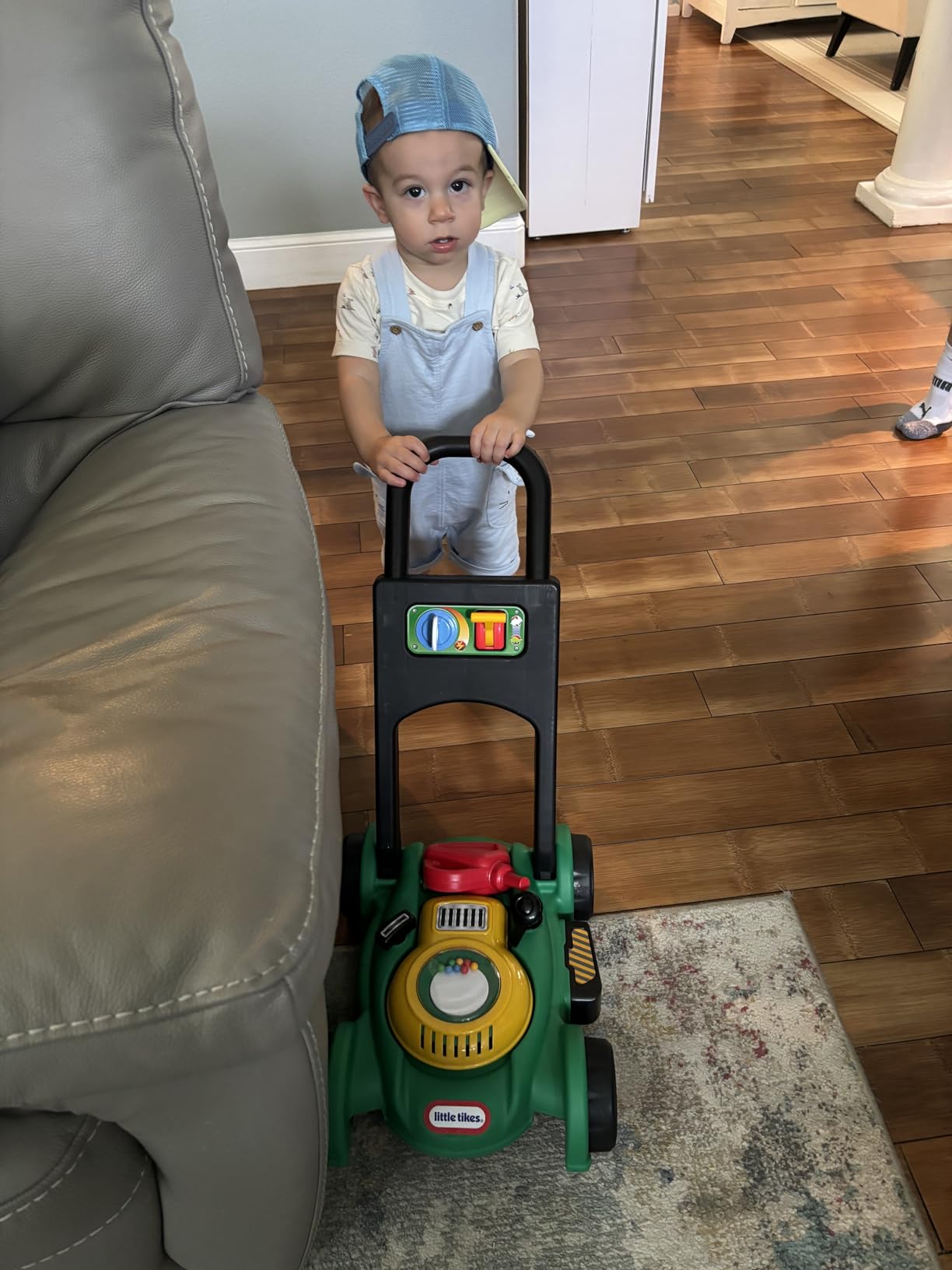 Little Tikes Gas 'n Go Mower Kids Toys for Toddlers Boys Girls Age 18 Months and Older, Indoor Outdoor Push Gardening Summer Toy Gifts for Birthday customer photo 1