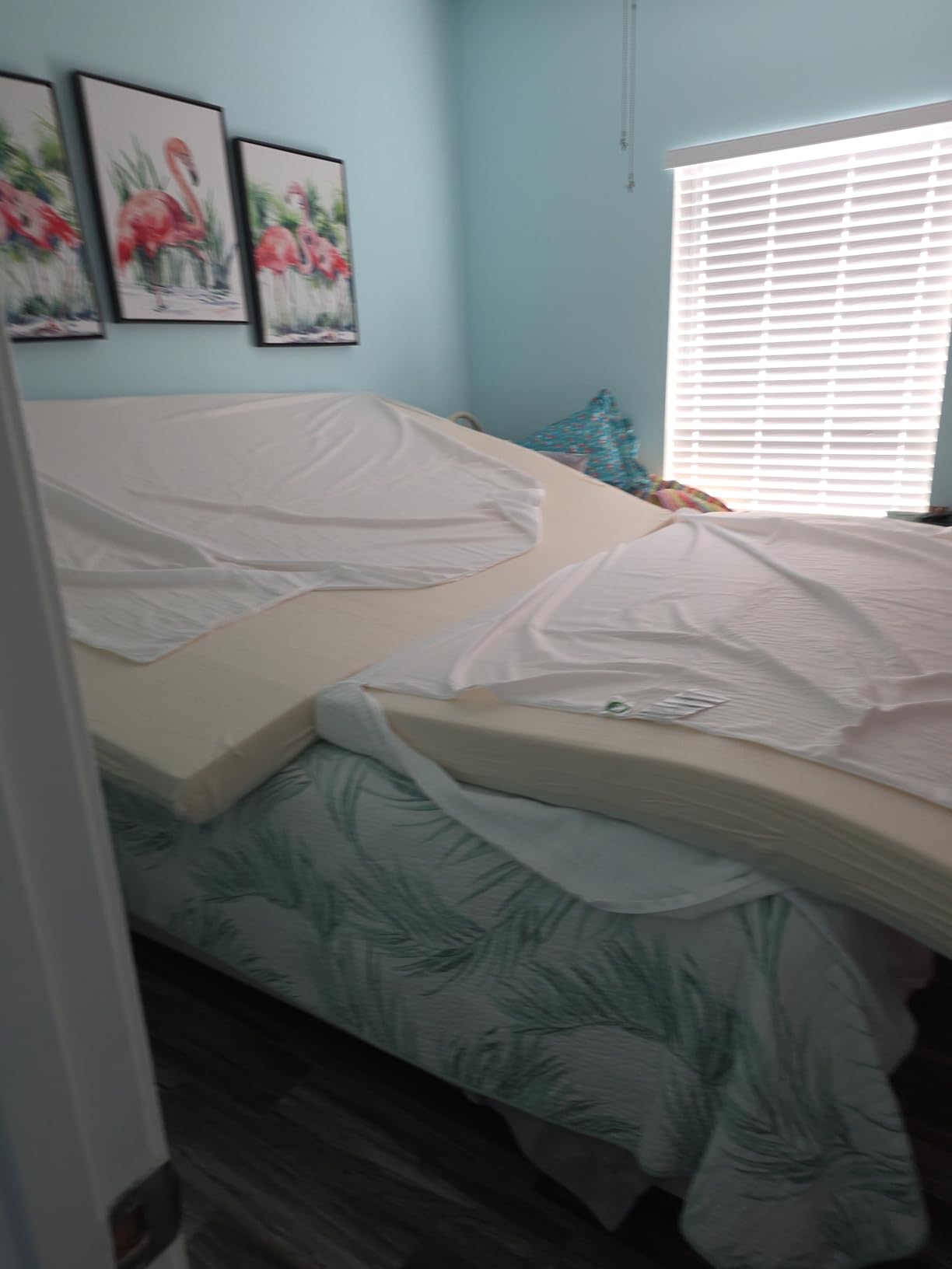 PayLessHere | 5 Inch Twin Mattress | Medium Firm Base Foam Mattress | Removable Washable Zipper Cover | Breathable & Comfortable | White | Bed in a Box | CertiPUR-US Certified customer photo 2