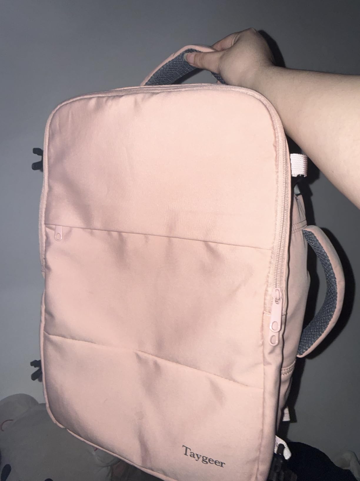 Taygeer Carry on Backpack for Men Women, Luggage Laptop Backpack | Airplane Travel Mochila with Water Bottle Pocket, 35L Water Resistant Gym Weekender Bag customer photo 2