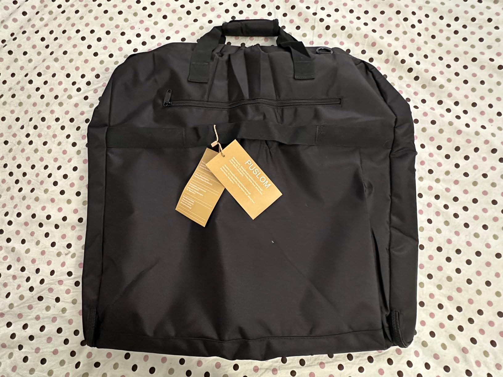 Garment Bag Travel Suit Bag Large 40-Inch Carry on Bag Up to 3 Suits, 2 in 1 Hanging Luggage Bags, Fits 15.6Inch Laptop customer photo 2