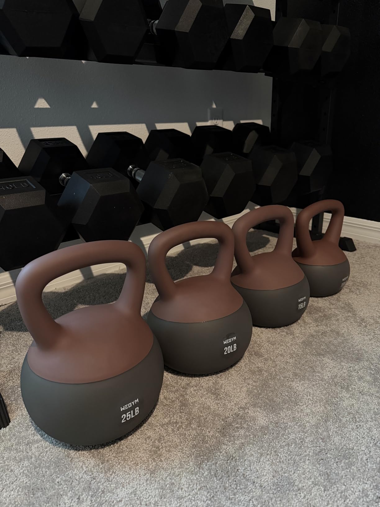 WeGym Soft Kettlebells with Cushioned Impact-Resistant Base and Anti-Slip, Wide-Grip Handle for Home Workouts, Weightlifting, and Full Body Strength Training customer photo 1