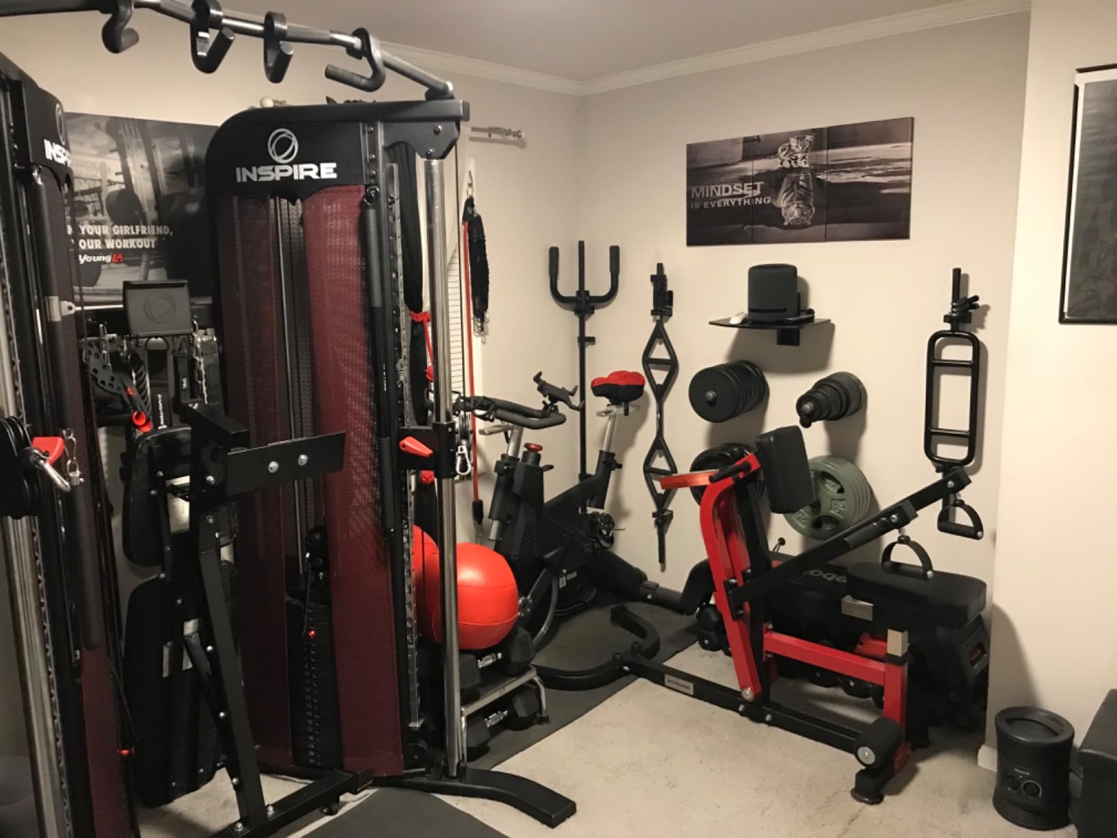 Seated Row Machine, Back Machine Gym Equipment Plate Loaded, Adjustable LAT Machine with Independent Arms & Multi Grip Positions, 400LBS Capacity customer photo 1