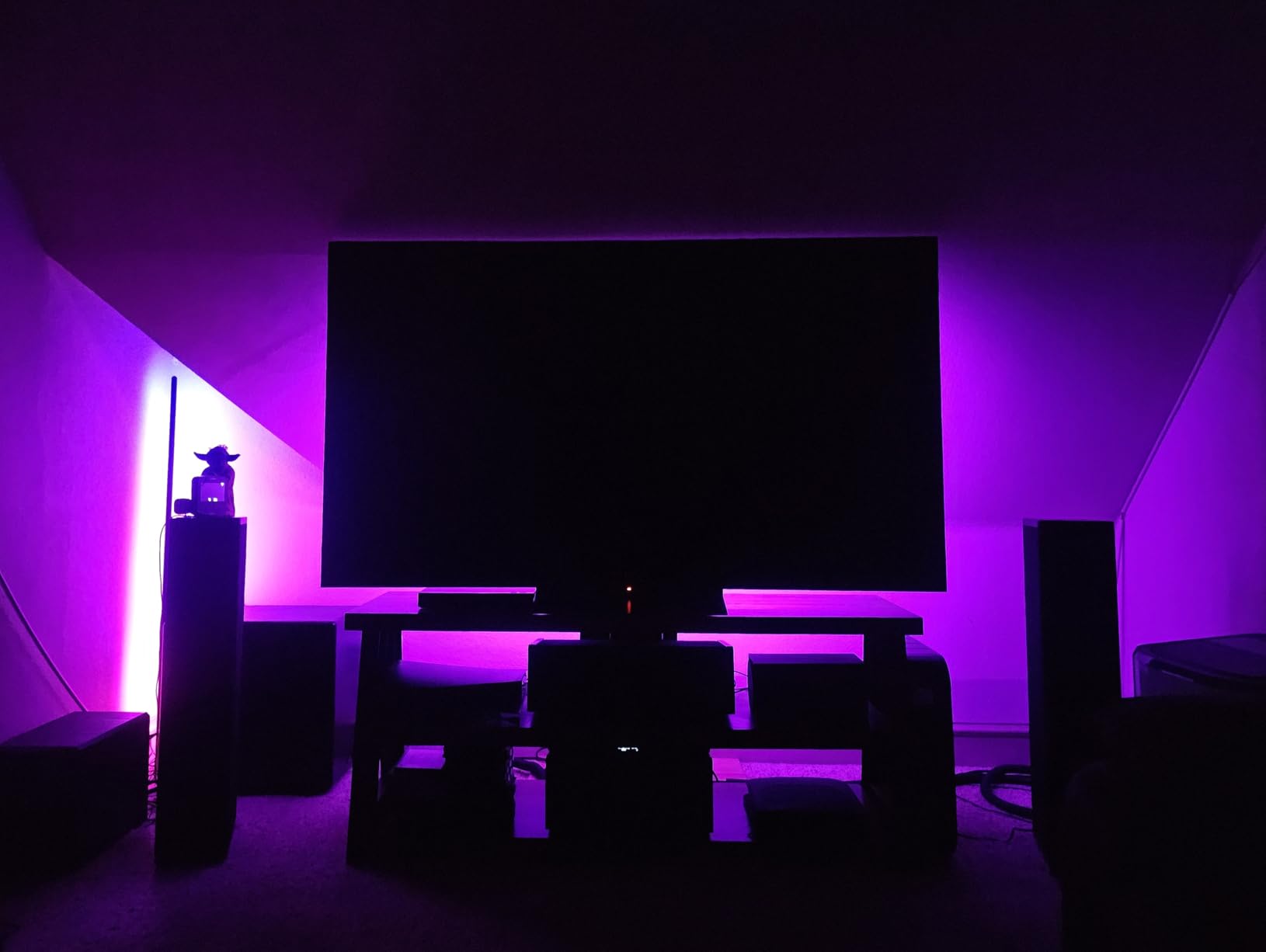 Govee TV LED Backlight Strip, RGBIC Smart LED Backlight for 40-50inch TVs, Music Sync, Wi-Fi Bluetooth & App Control, Works with Alexa & Google Assistant, 77 Scene Modes, Adapter customer photo 1