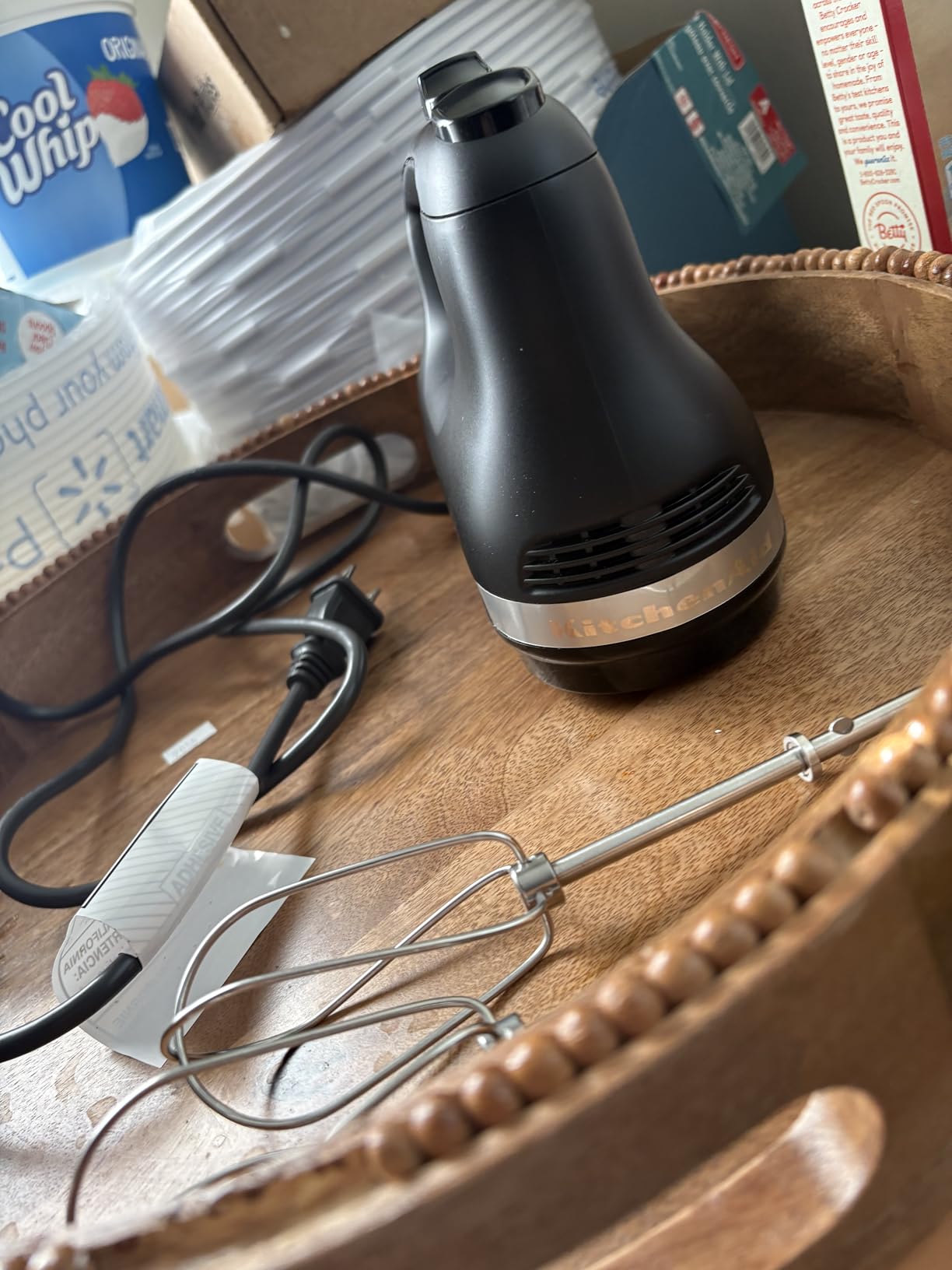 KitchenAid 5-Speed Ultra Power Hand Mixer, Plastic - KHM512, Contour Silver customer photo 1