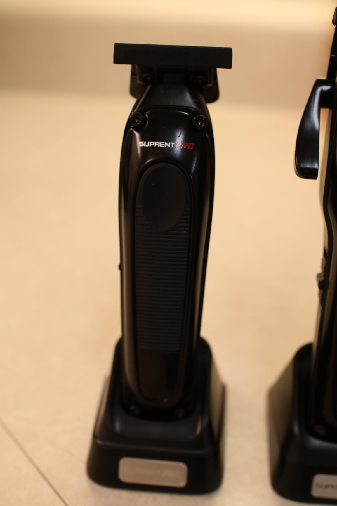 SUPRENT PRO Professional Hair Clippers for Men - High Torque Brushless Motor & Detachable Blade - Cordless Hair Trimmer Set for Barbers with Charging Stand - Premium Gift Hair Clipper Kit customer photo 2
