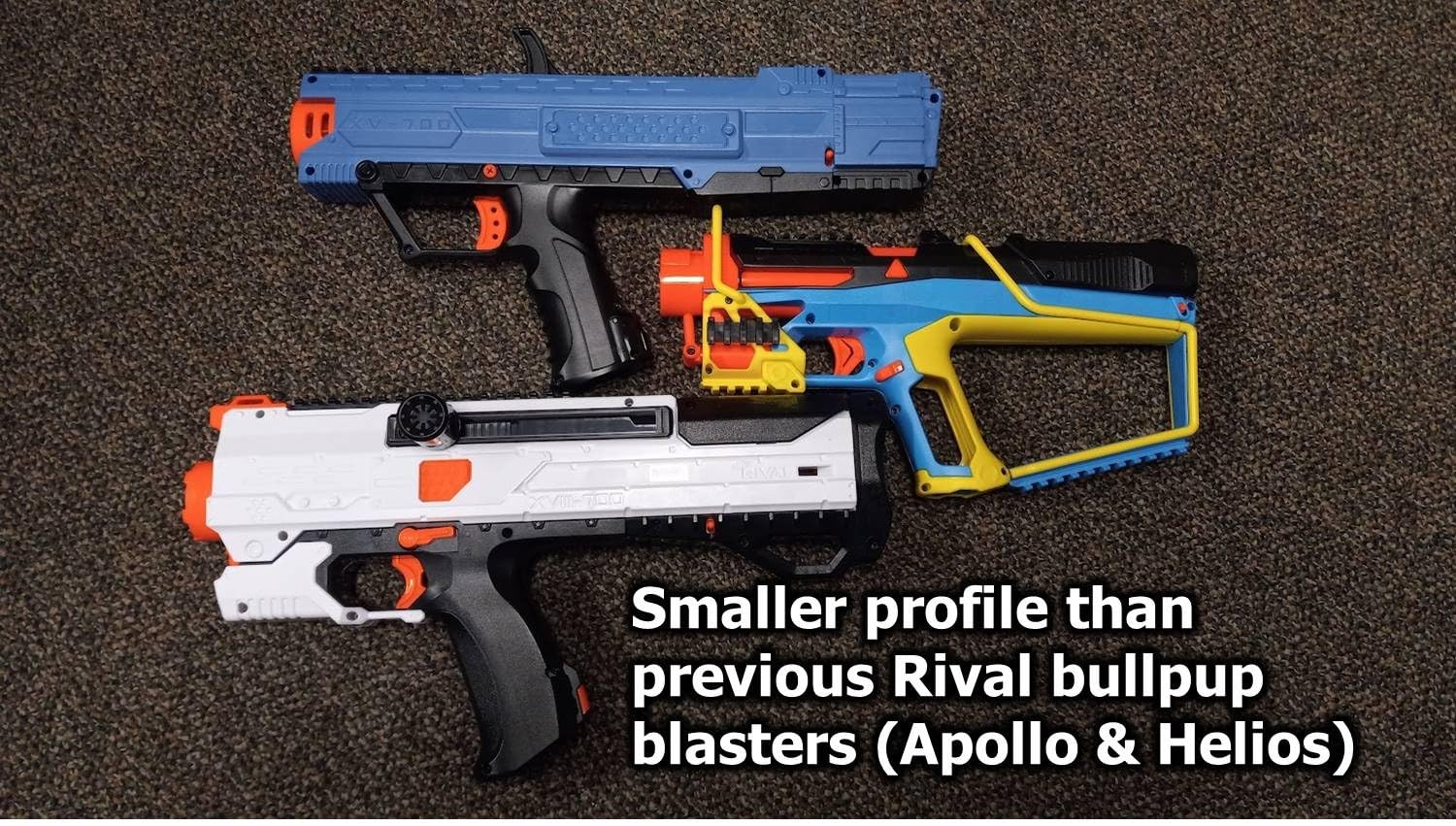 Nerf Rival Mirage XXIV-800 Blaster, 10 Nerf Rival Accu-Rounds, 2 Ways to Load, 8 Round Removable Magazine, Pump Action Priming, Gifts for Teens customer photo 1