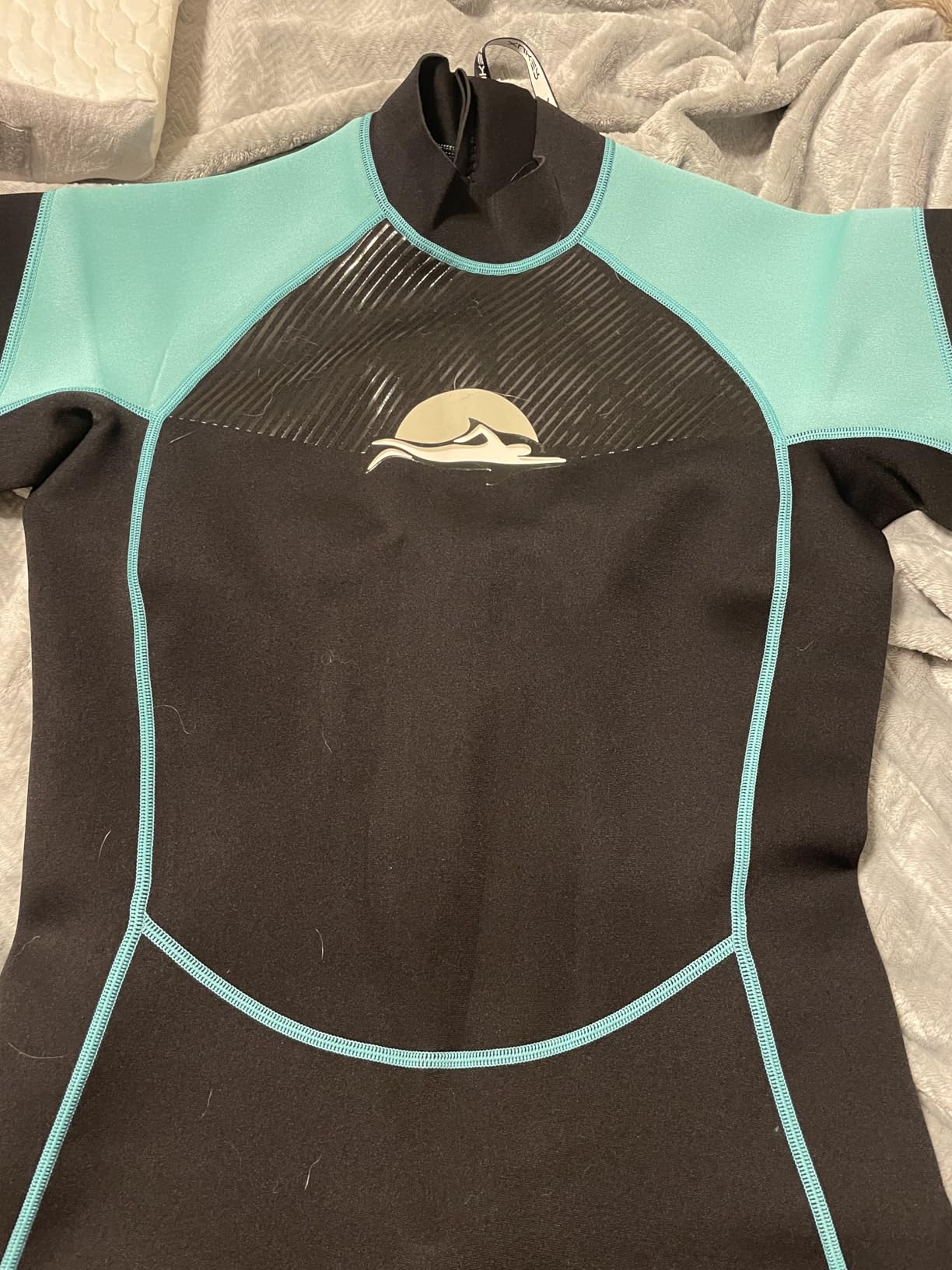 XUKER Women Men Wetsuit 2mm 3mm, Neoprene Wet Suits Front/Back Zip in Cold Water Full Body Dive Suit for Water Sports customer photo 2