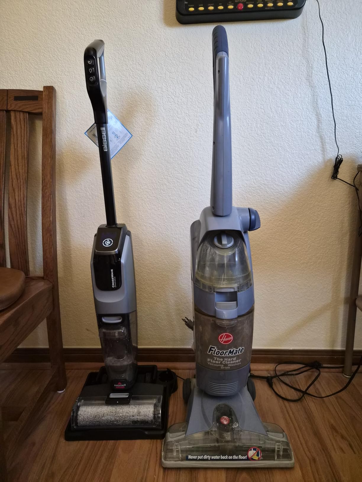 Bissell CrossWave OmniForce Cordless Wet Dry Vacuum Mop, Multi-Surface Floor Cleaner with Tangle-Free Brush Roll & Dedicated Dry Vacuum Mode, 3882 customer photo 2