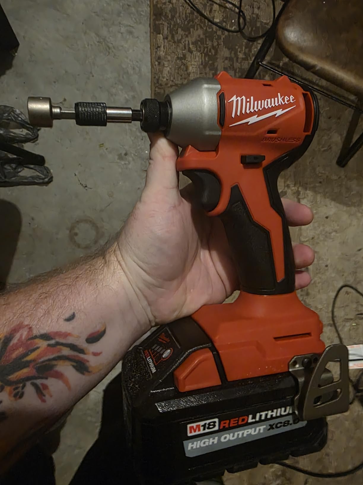 Milwaukee Electric - M18TRADE Compact BRUSHLESS 1/4 HEX Impact Drive customer photo 1