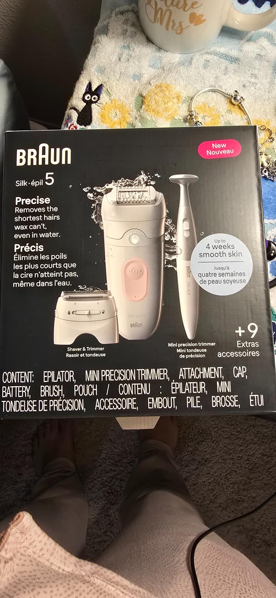 Braun Silk-epil 5 Epilator, Wet & Dry, Lasting Smooth Skin, SE5-230 customer photo 2
