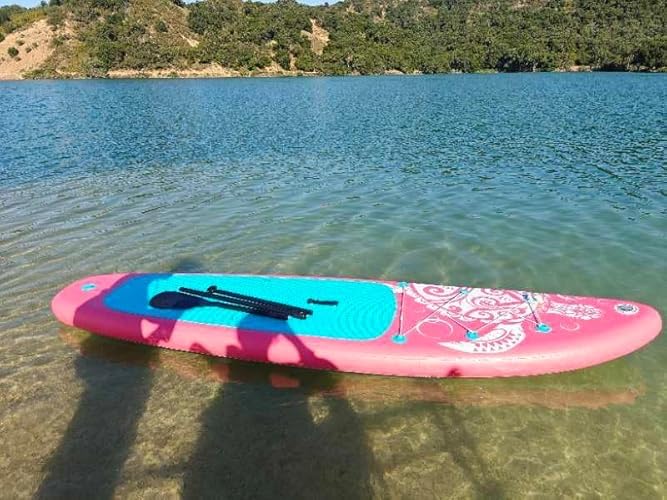 FEATH-R-LITE Inflatable Paddle Board Stand Up Paddleboards for Adults SUP with Premium Accessories Pump, Adjustable Paddle, Leash, Three Fins, Backpack customer photo 1