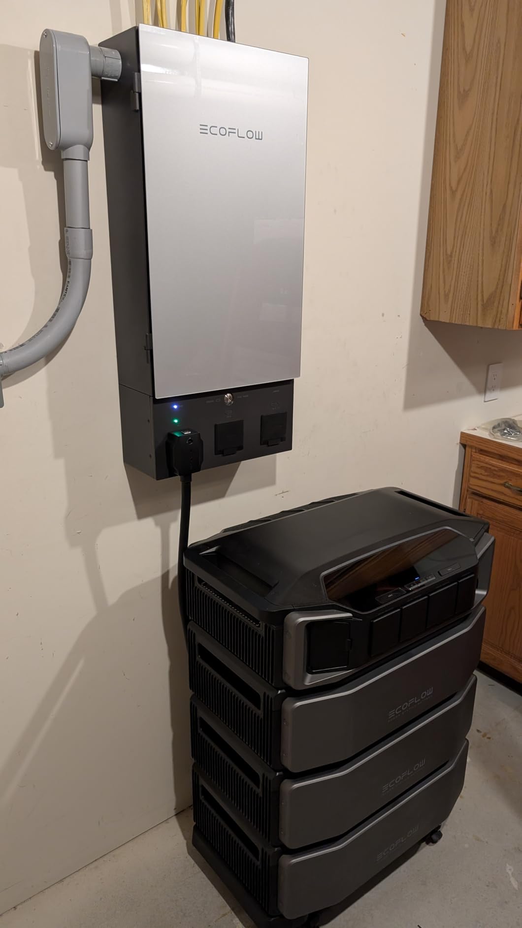 EF ECOFLOW DELTA Pro Ultra 6144Wh Power Station, 120/240V 7200W AC Output, LiFePO4 Home Battery Backup Expandable to 90kWh, Solar Generator for Home Use, Emergency, Camping, RV customer photo 1