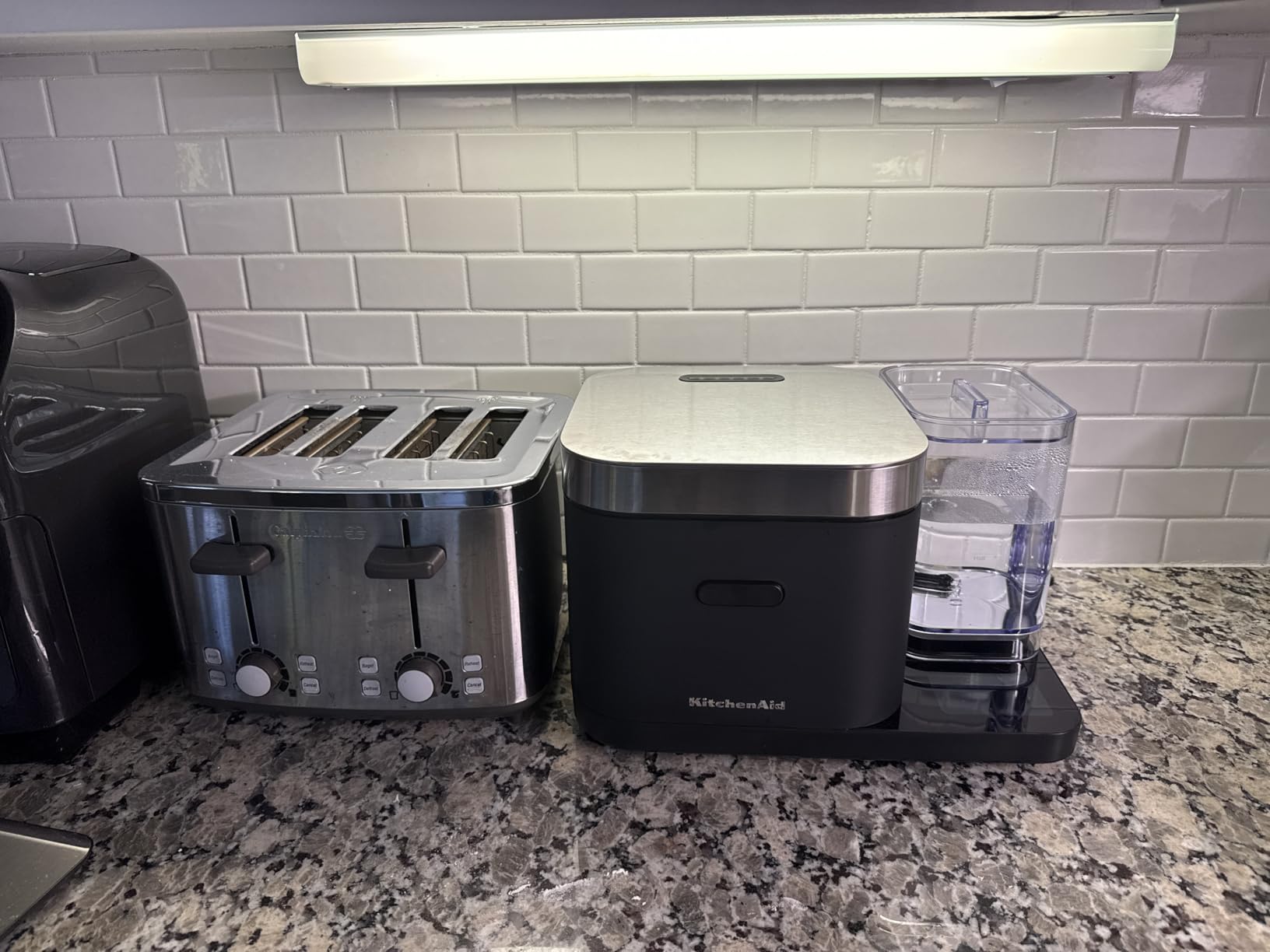 KitchenAid Grain and Rice Cooker 8 Cup with Automatically Sensing Integrated Scale + Water Tank, KGC3155, Black Matte customer photo 1