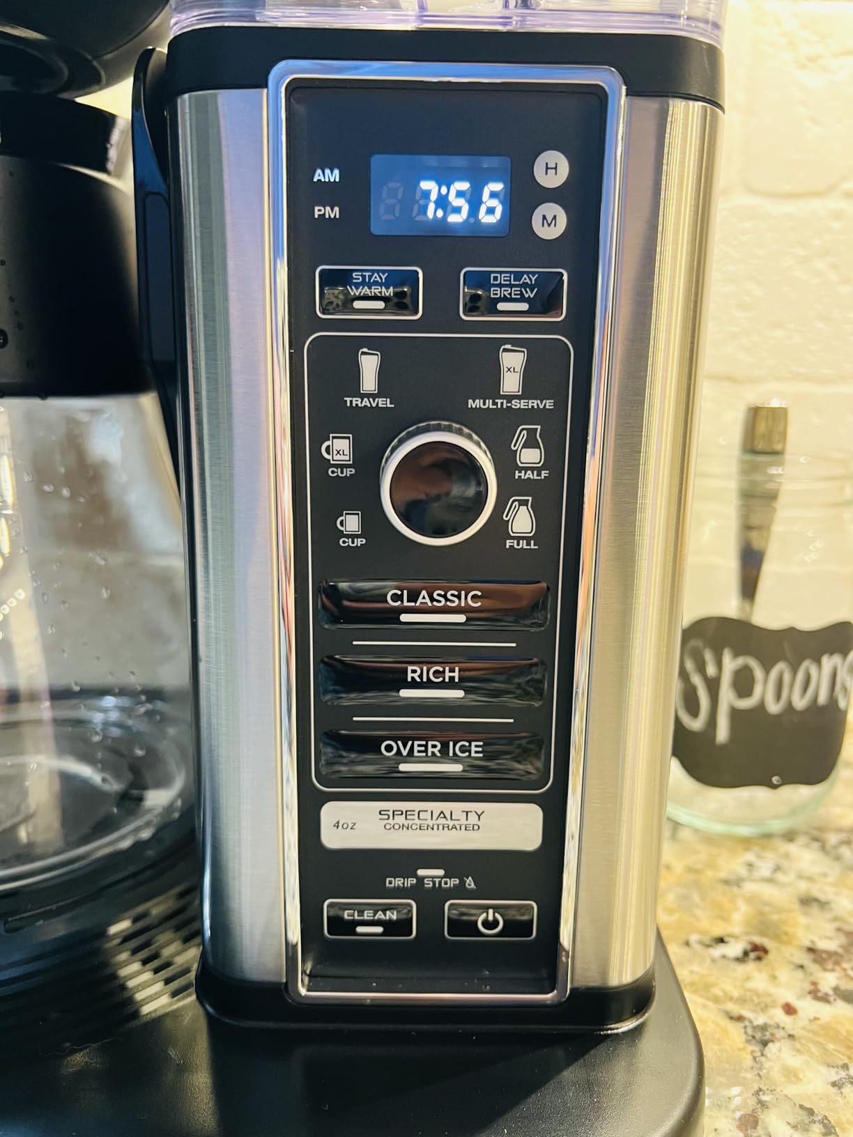 Ninja Hot & Iced XL Coffee Maker with Rapid Cold Brew, 4 Brew Styles, 8 Sizes Small Cup to Travel Mug, Single-Serve Coffee Brewer, 12-Cup Carafe, Permanent Filter, Removable Reservoir, Black, CM371 customer photo 2