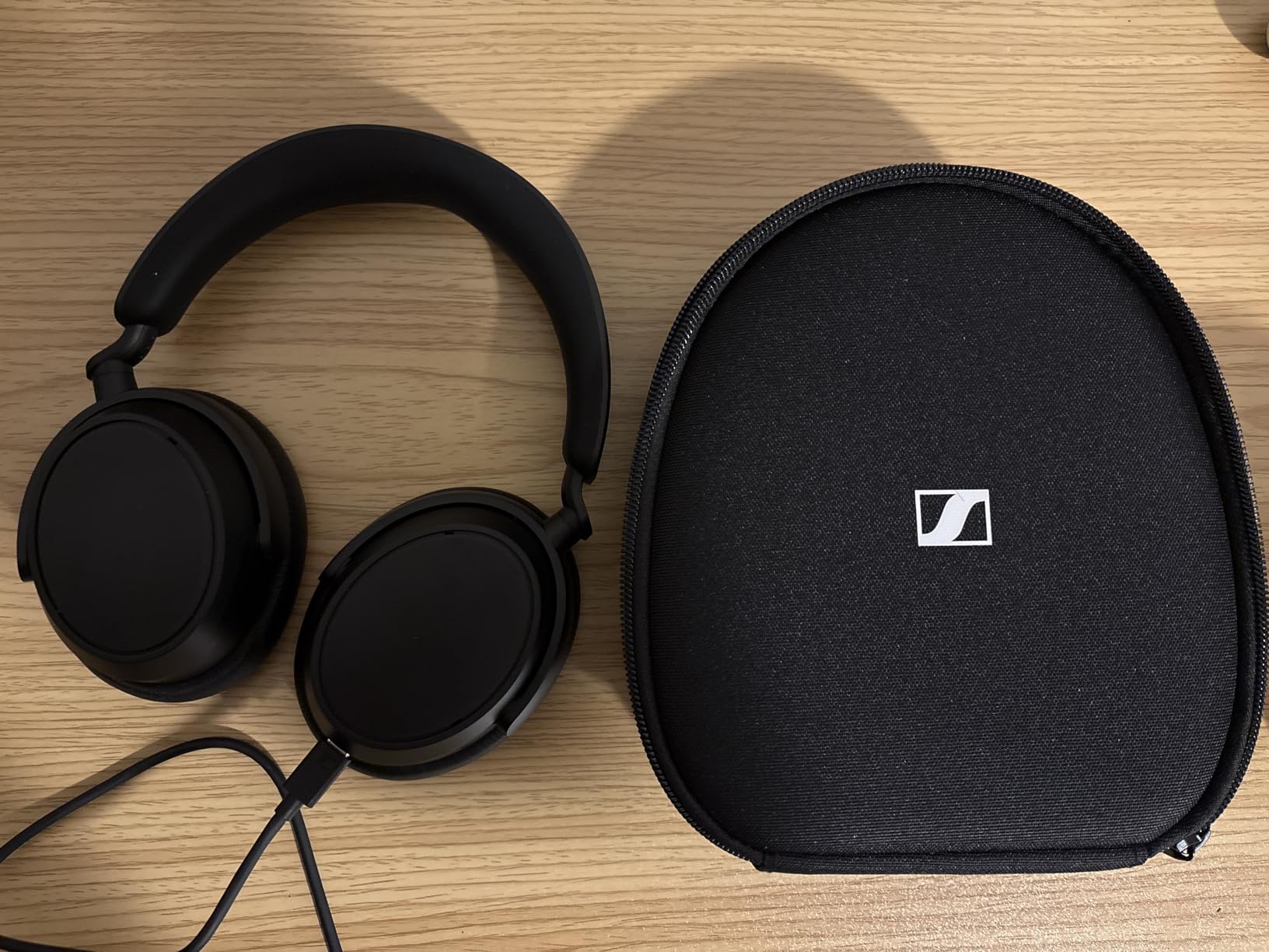 Sennheiser ACCENTUM Plus Wireless Bluetooth Headphones Noise Cancelling - Quick-Charge Feature, Up to 50HR Playtime, Adaptive Hybrid ANC, Over Ear Headphones for Traveling, School, Black customer photo 1