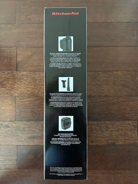 KitchenAid Go Cordless Kitchen Vacuum - Battery Included, KKVR121, Black Matte customer photo 2