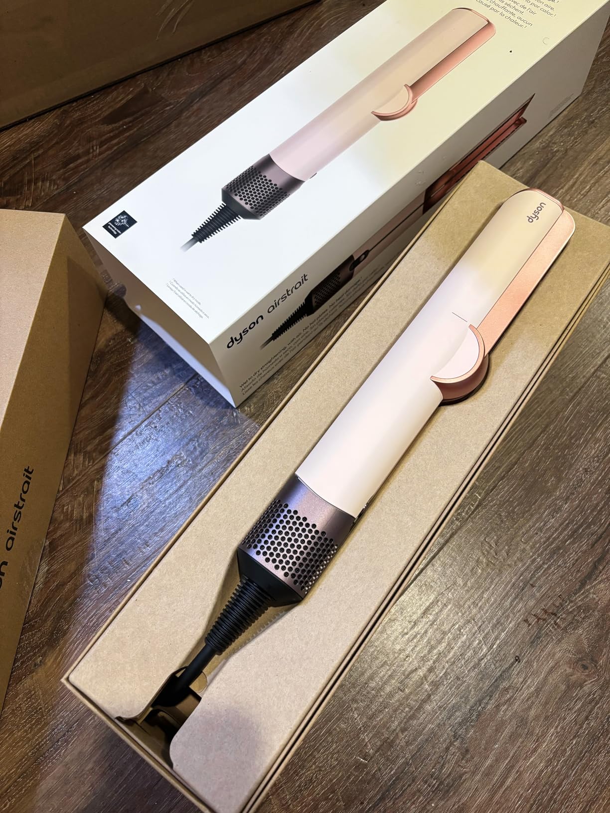 Dyson Airstrait Straightener, Wet to Dry Hair Straightener, No Heat Damage, No hot Plates, All Hair Types customer photo 1