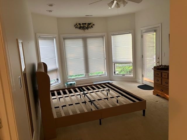 koorlian King Size Bed Frame Upholstered Platform Bed with 51