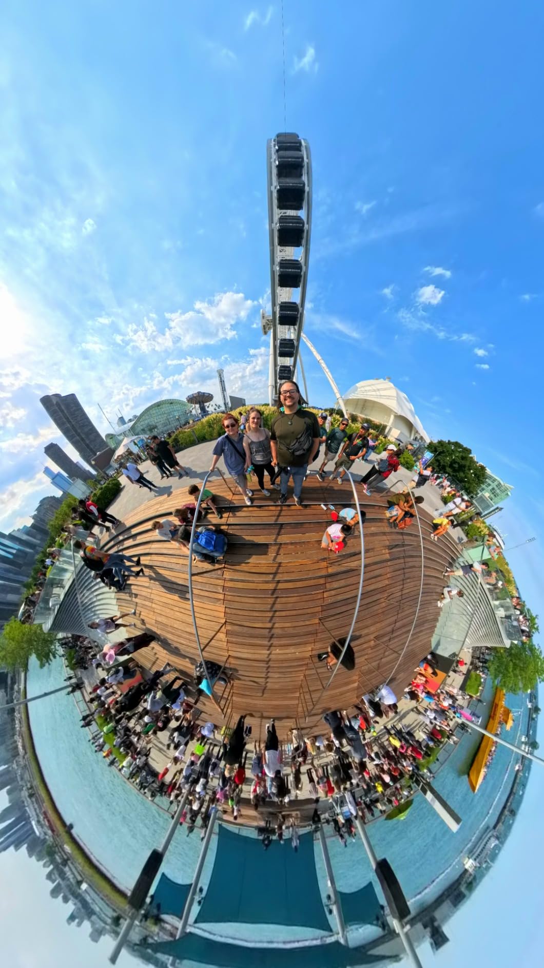 Insta360 X4 - 8K Waterproof 360 Action Camera, 4K Wide-Angle Video, Invisible Selfie Stick Effect, Removable Lens Guards, 135 Min Battery Life, AI Editing, Stabilization customer photo 1