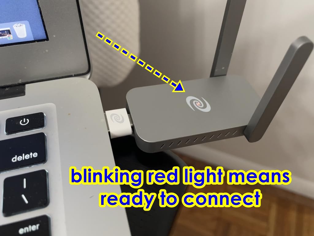 Deeper Connect Air Portable WiFi Wireless Router Hotspot Device, Lifetime Free Router VPN for Travel Privacy, Compact VPN Routers for Home and Remote Work customer photo 2