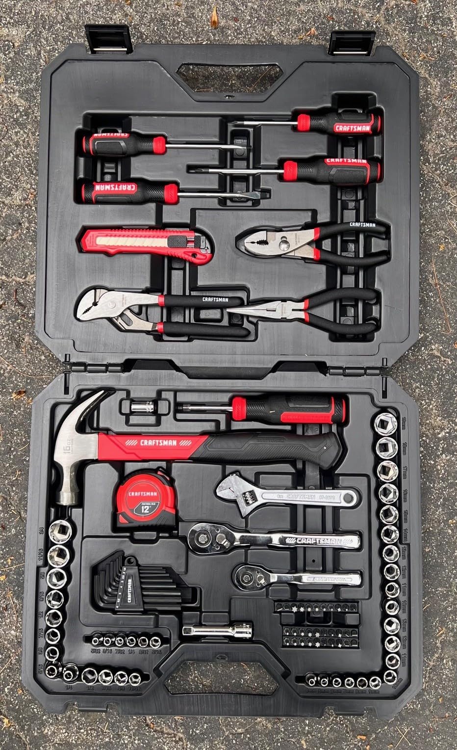 Craftsman 102-Piece Tool Kit for Home and Car, Durable Hand Tools Set with SAE and Metric Socket Set (CMMT99449) customer photo 2