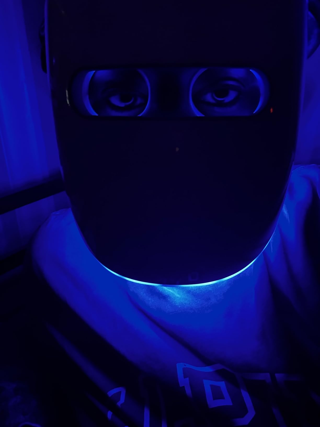 HIME SAMA LED Face Mask, 8 Color LED Mask for Face Skin Care, FSA, HSA Eligible, Red Light Mask for Face, Infrared, Red & Blue Light Mask, Wrinkle Reduction, Wireless customer photo 1