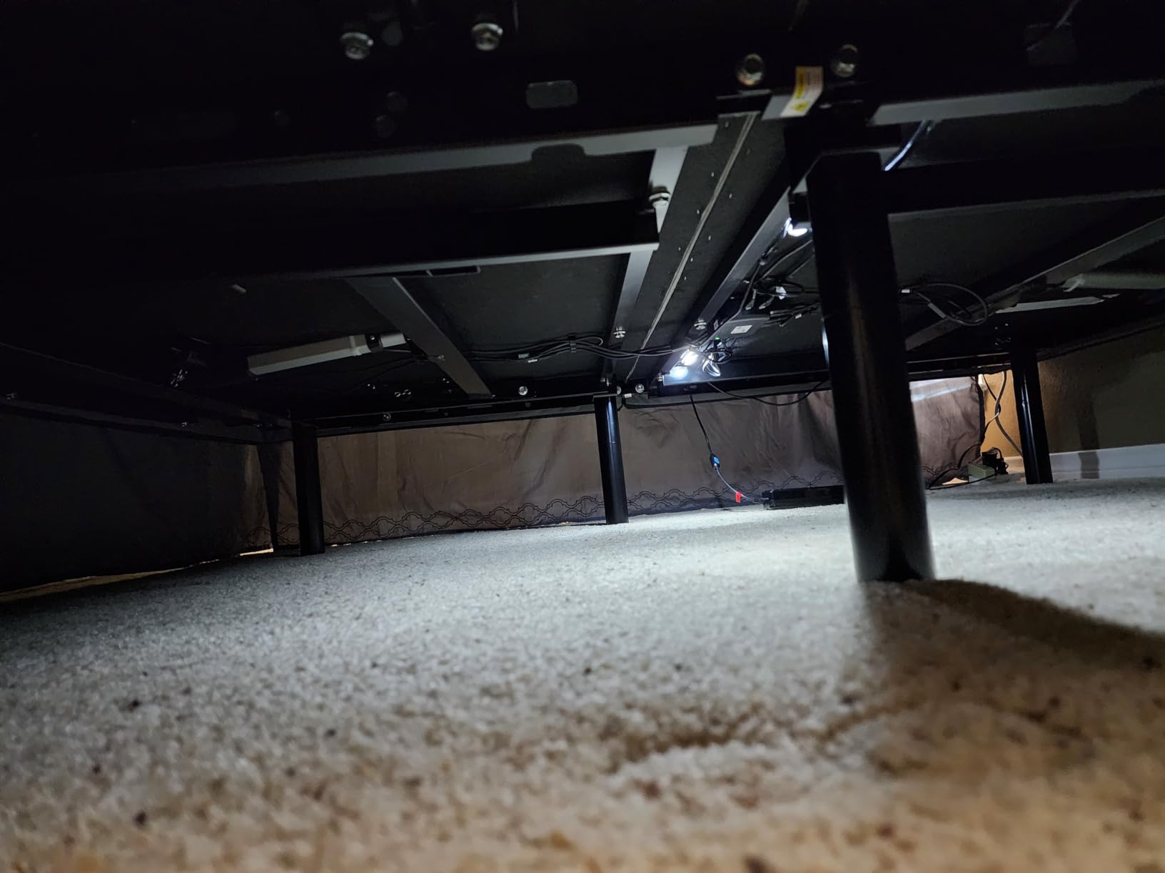 Sven & Son Classic Adjustable Bed Base, Head and Foot Lift, Massage, Under-Bed Lights, USB, Memory, Zero Gravity Smart Frame - Split King customer photo 1