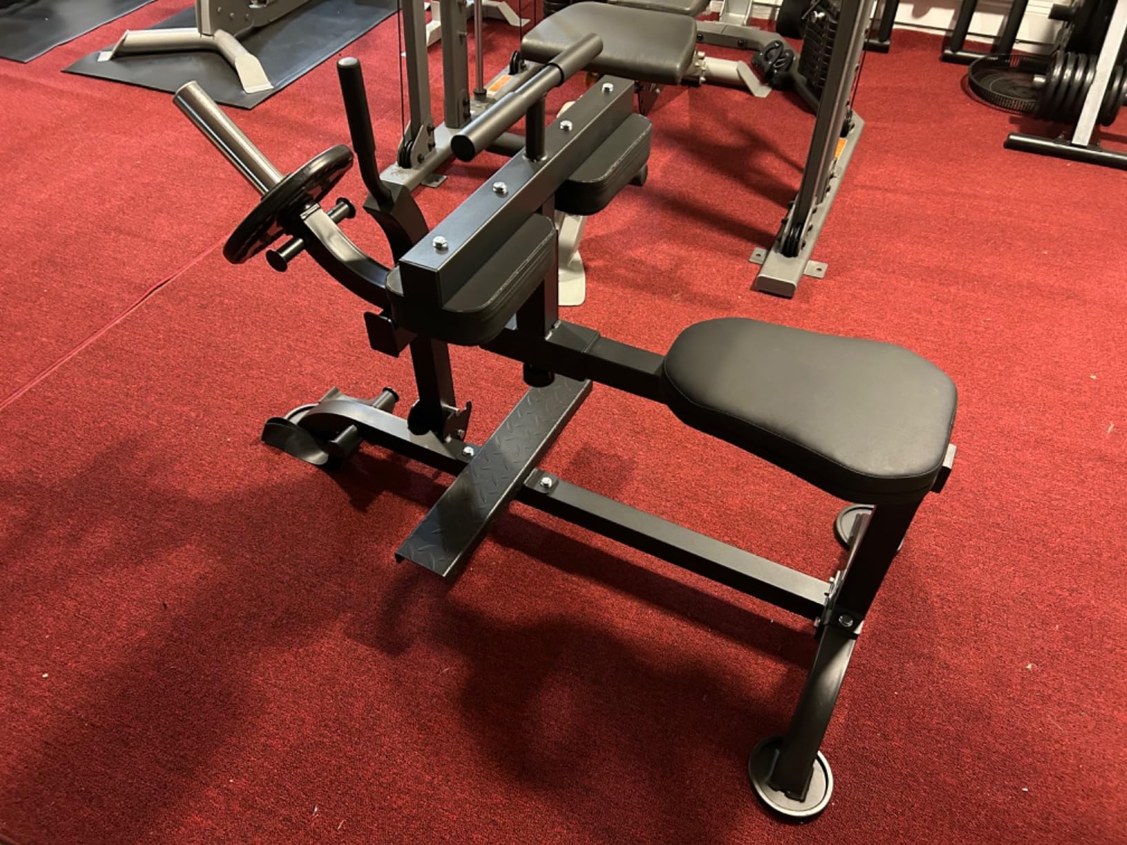 HVO Seated Calf Raise Machine: Calf Machine Home Gym Calf Workout Machine Leg Training and Exercise customer photo 2