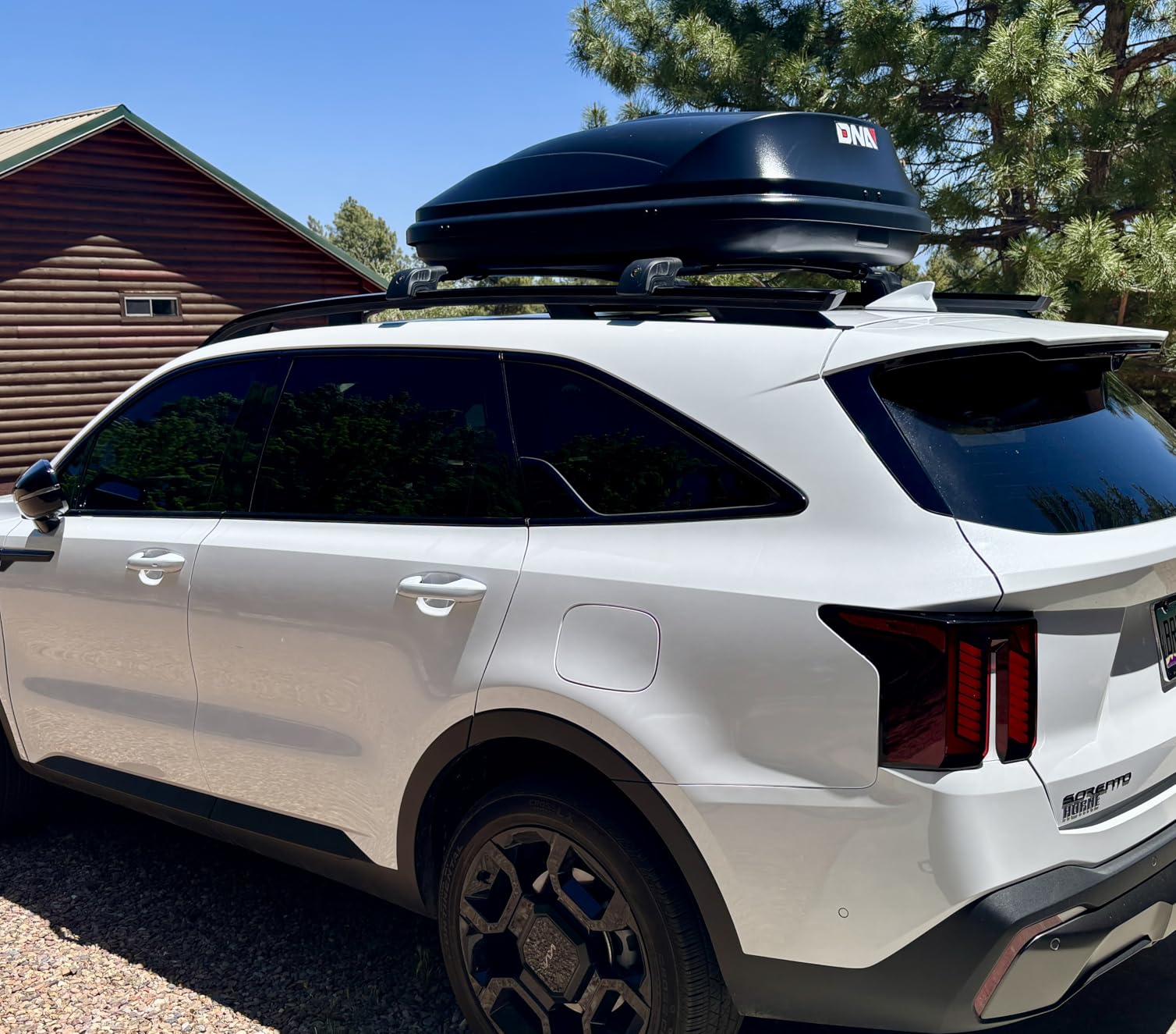 Heavy Duty Rooftop Cargo Carrier ABS Lockable - 110 LBS Capacity customer photo 1