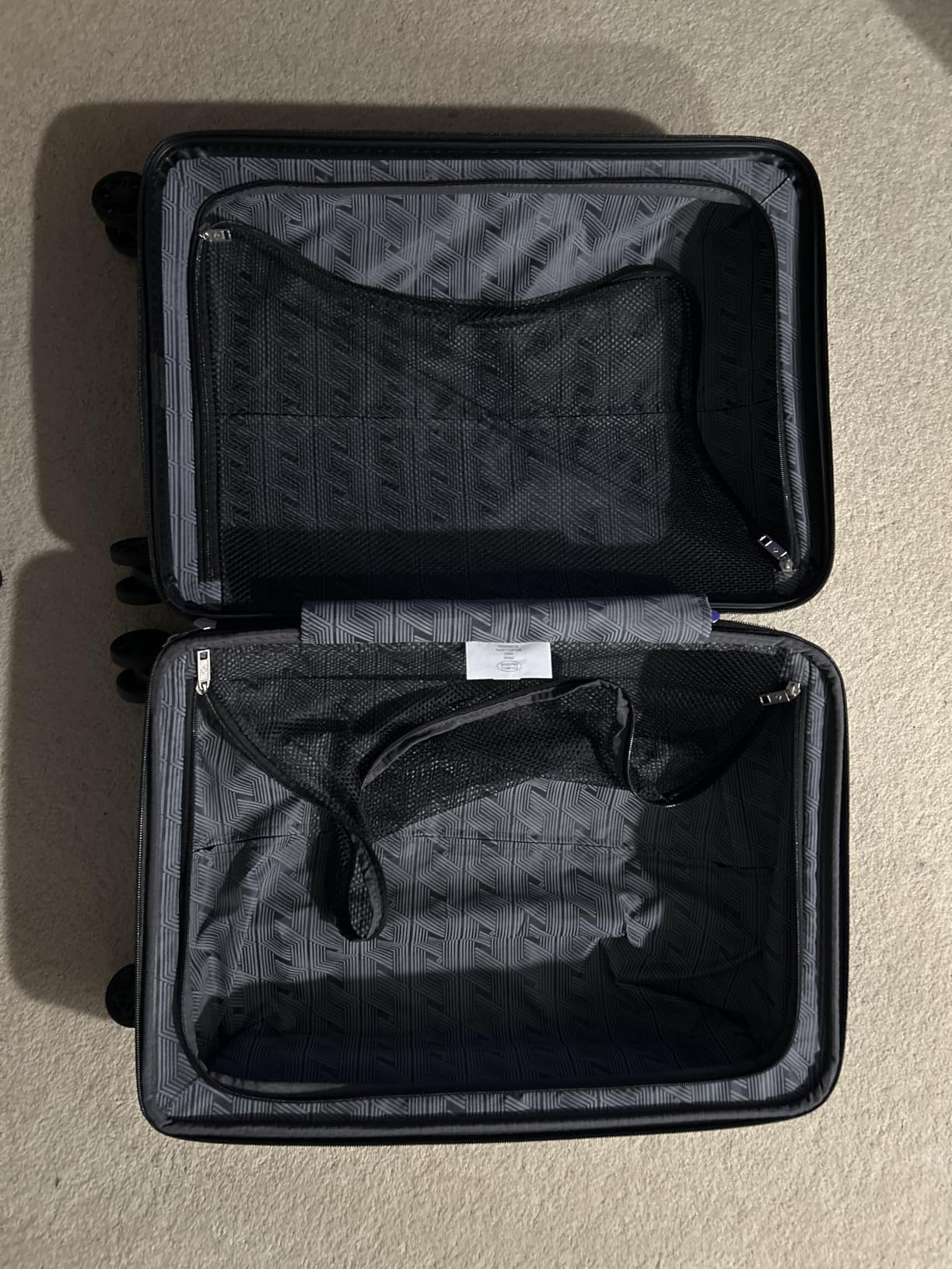 Samsonite Evolve SE Hardside Expandable Luggage with Double Spinner Wheels, Titanium, 3PC Set (CO/M/L) customer photo 2