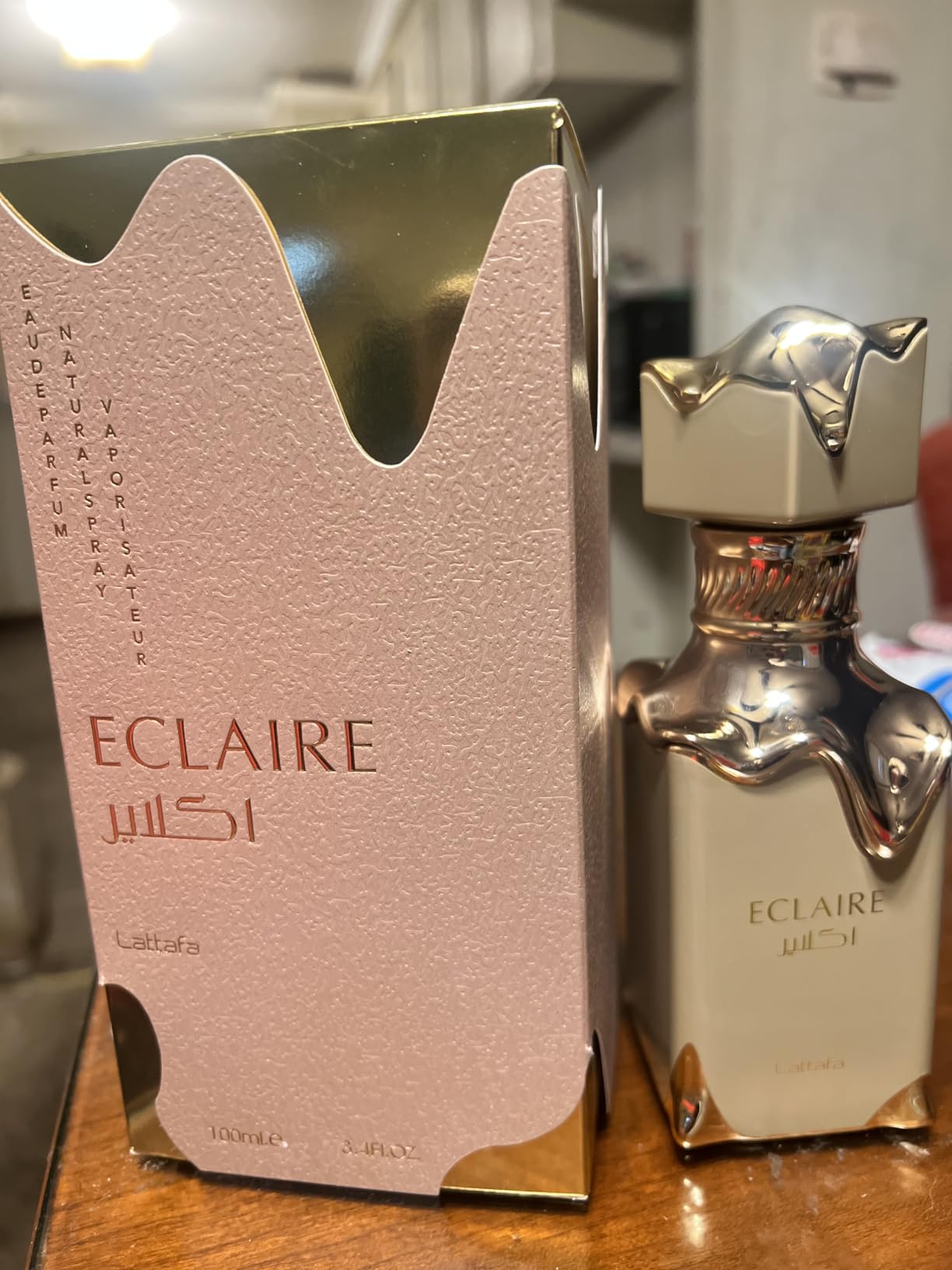 Lattafa Eclaire - Vanilla, Caramel, Sweet, Floral - Eau de Parfum Long-Lasting Fragrance for Women, 3.40 Ounce / 100 ml customer photo 2
