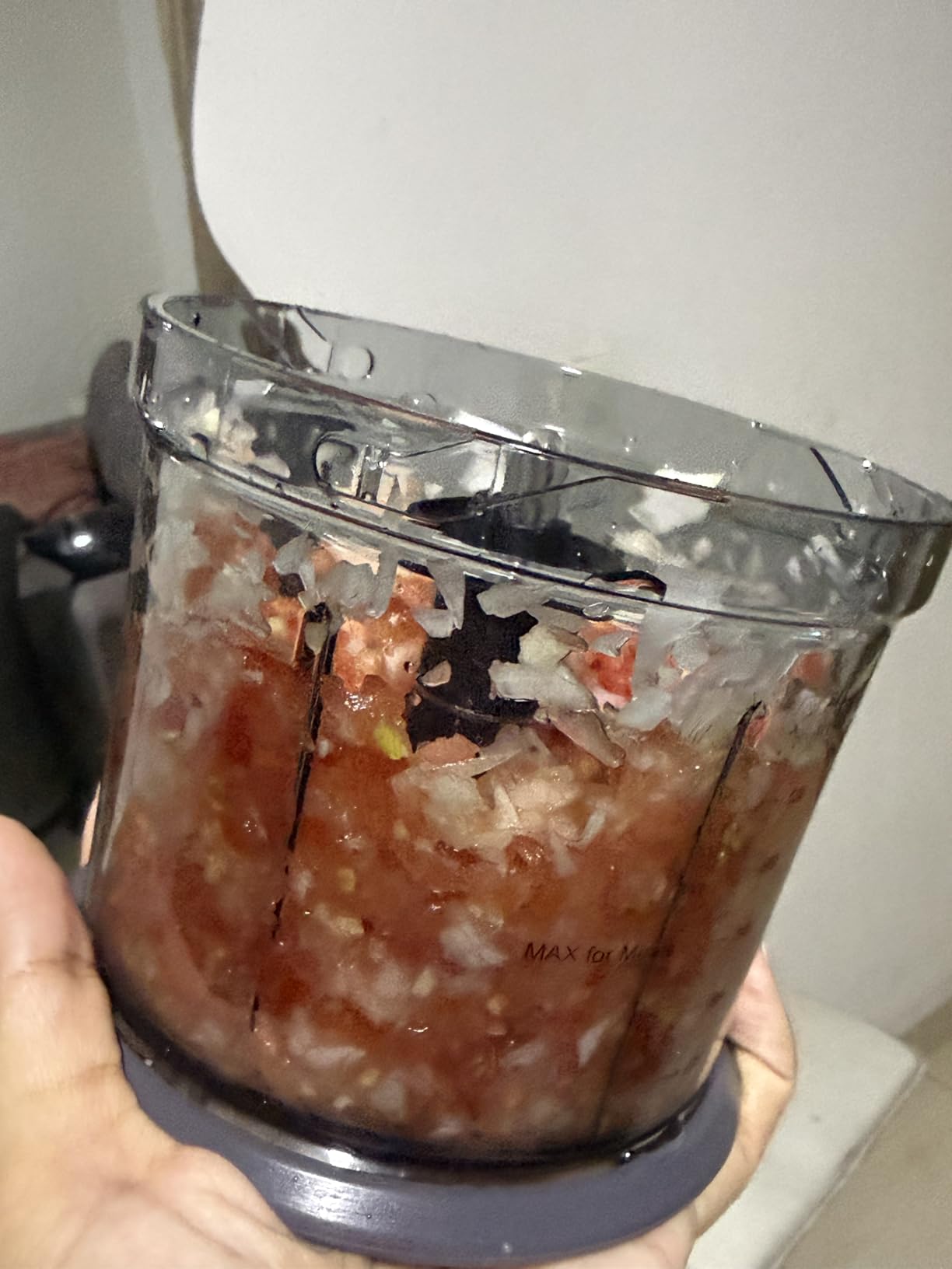 Food Processor 4 Cup, Electric Food Chopper, Meat Grinder with 2 Bowls, 2 Speed & 4 Blades for Vegetable, Meat, Nuts customer photo 2