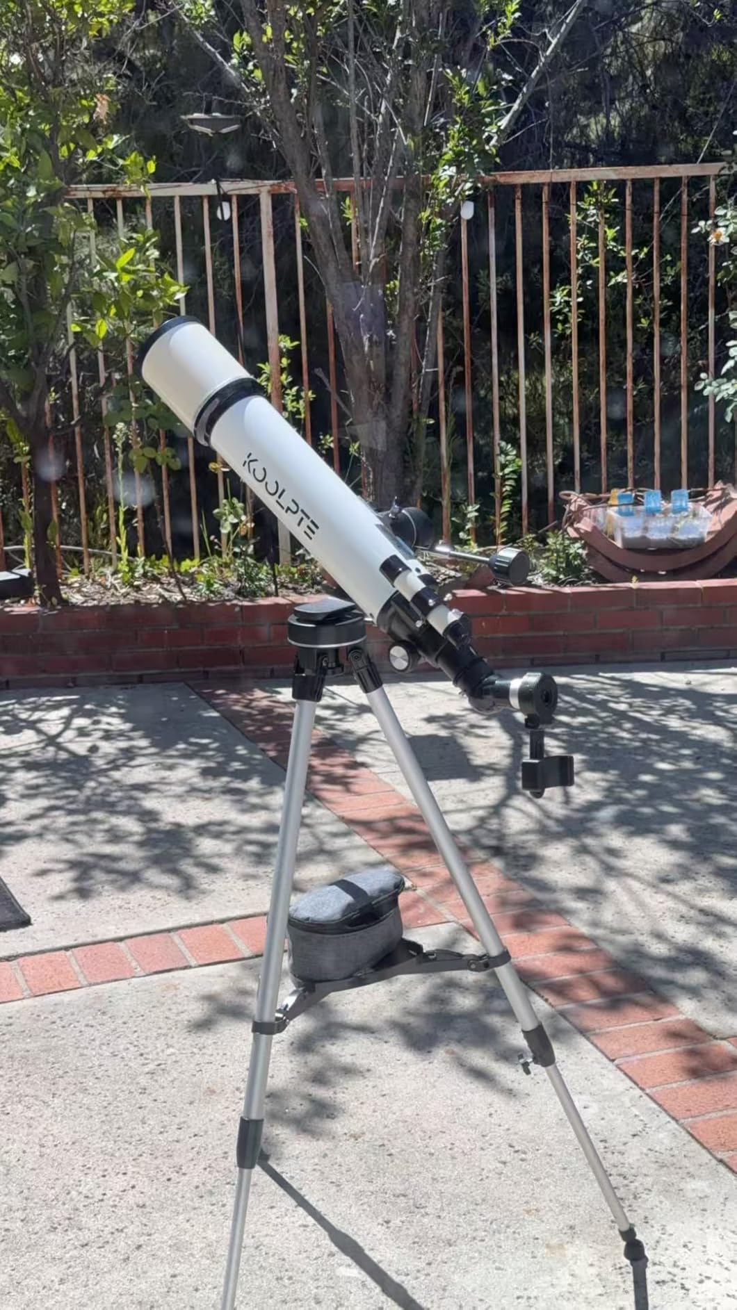 Telescope, 90mm Aperture 700mm Professional Telescope for Adults, High Power with Upgraded Vertisteel AZ Slow-Motion Mount customer photo 1