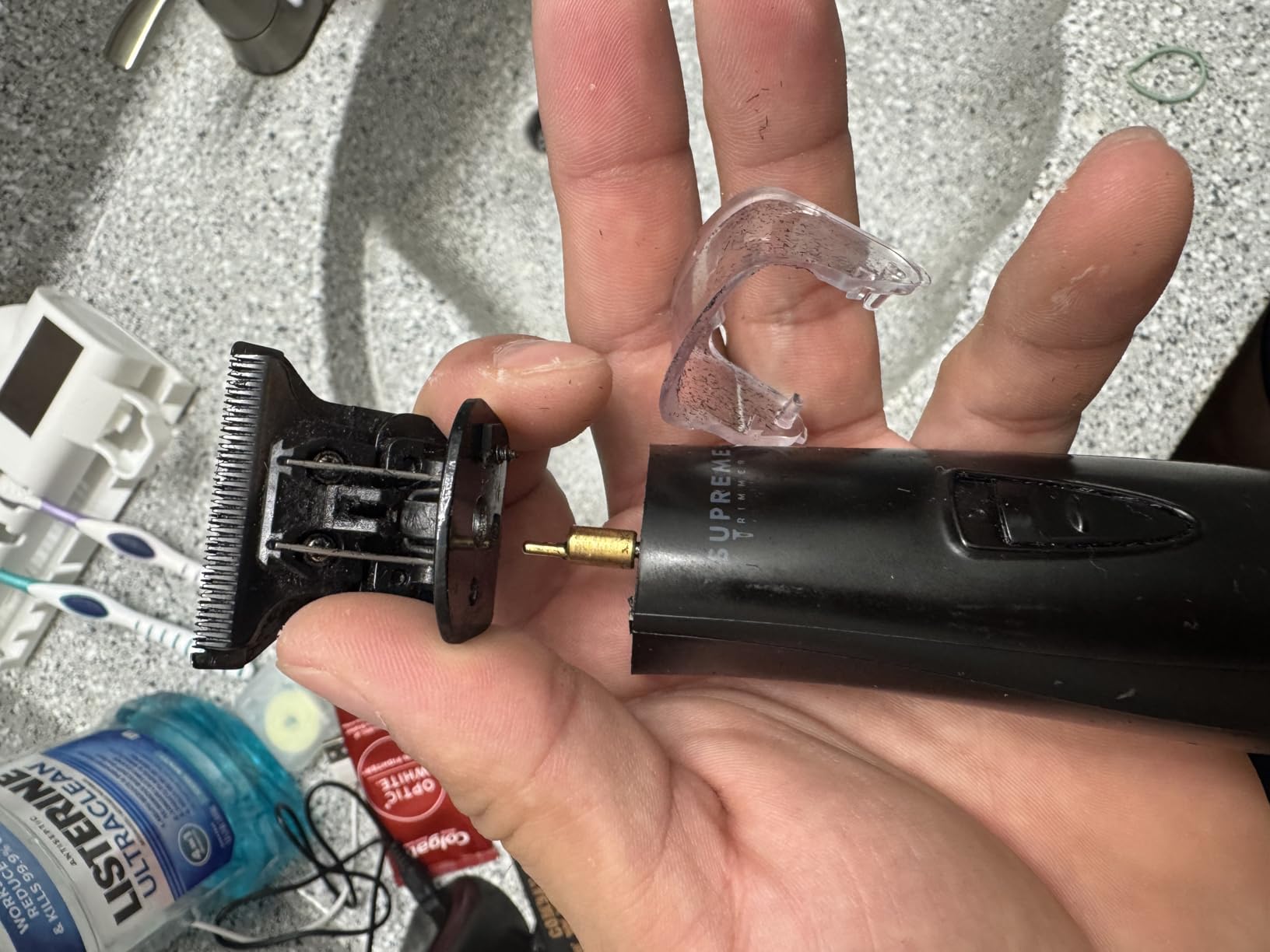 Supreme Trimmer T Shaper - Quiet Cordless Beard & Hair Trimmer for Men | 120 Min Runtime, Low Noise, Zero-Gap DLC Blade | Ideal for Sensitive Skin, Kids & Elderly | ST5206 customer photo 2
