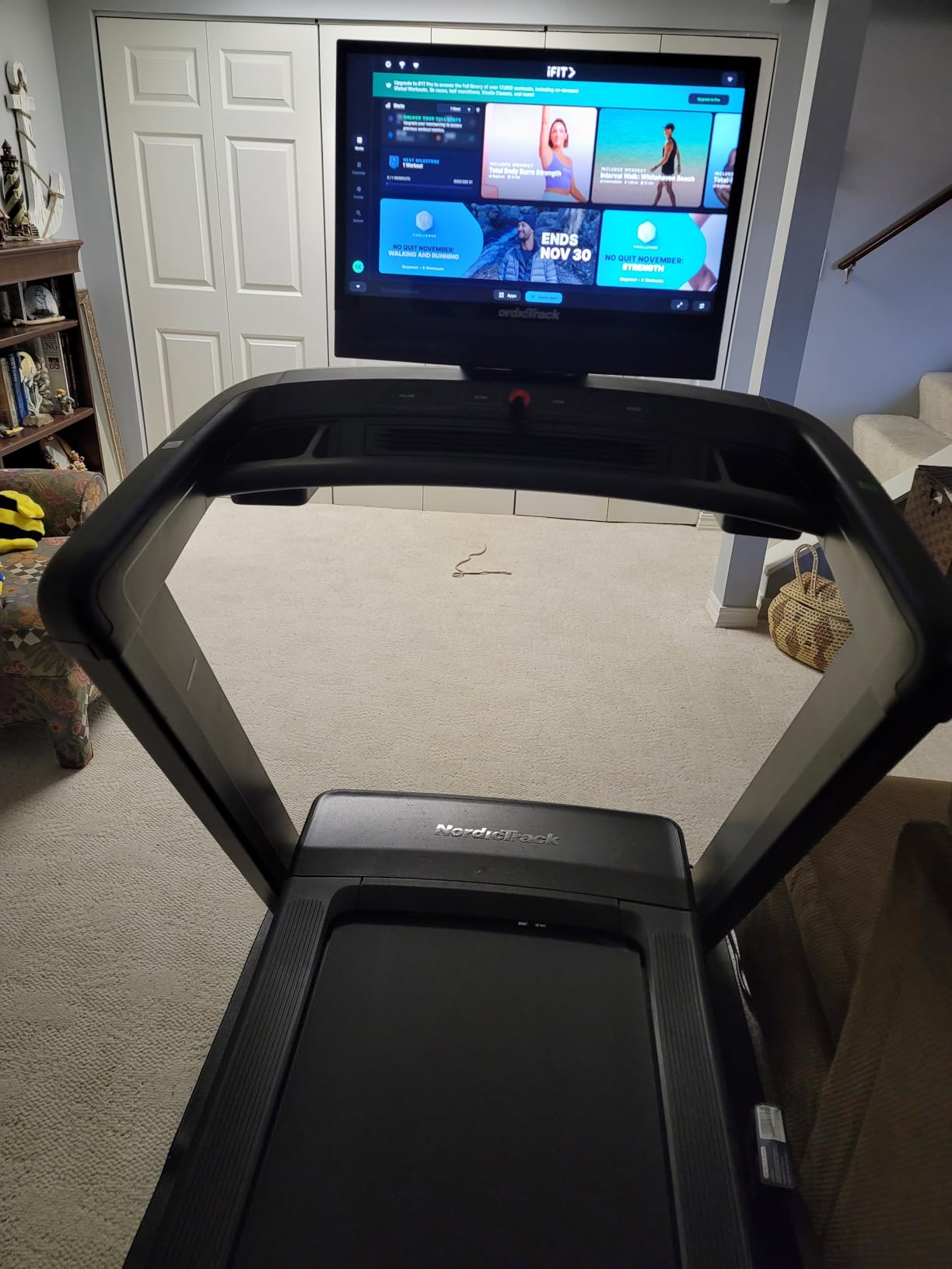 NordicTrack Commercial 2450 Premium Foldable Treadmill, Incline & Decline, iFIT customer photo 2