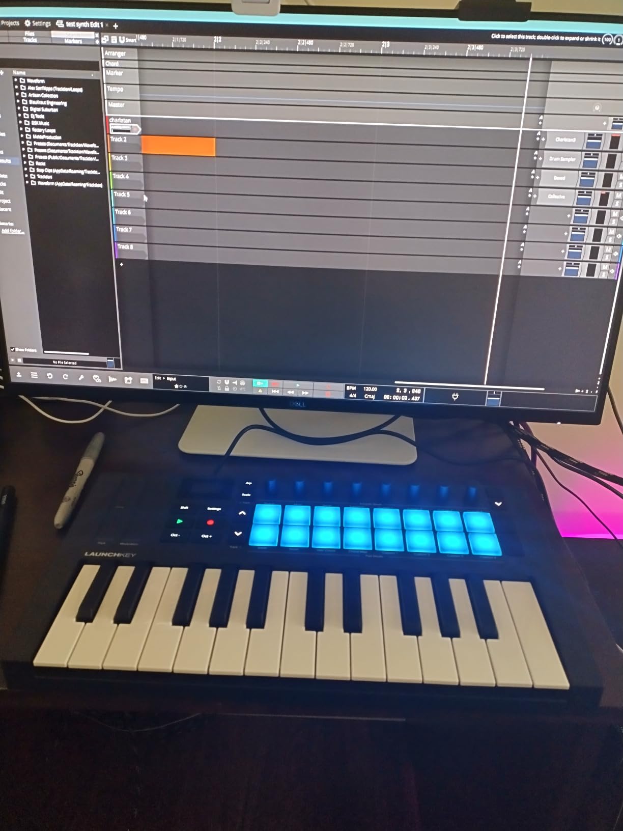 Novation Launchkey 61 MK4 - 61 key Semi-Weighted, USB, MIDI Keyboard Controller with DAW Integration. Chord & Scale Modes, 8 Drum Pads, & Arpeggiator - Includes Software Bundle for Music Production customer photo 1