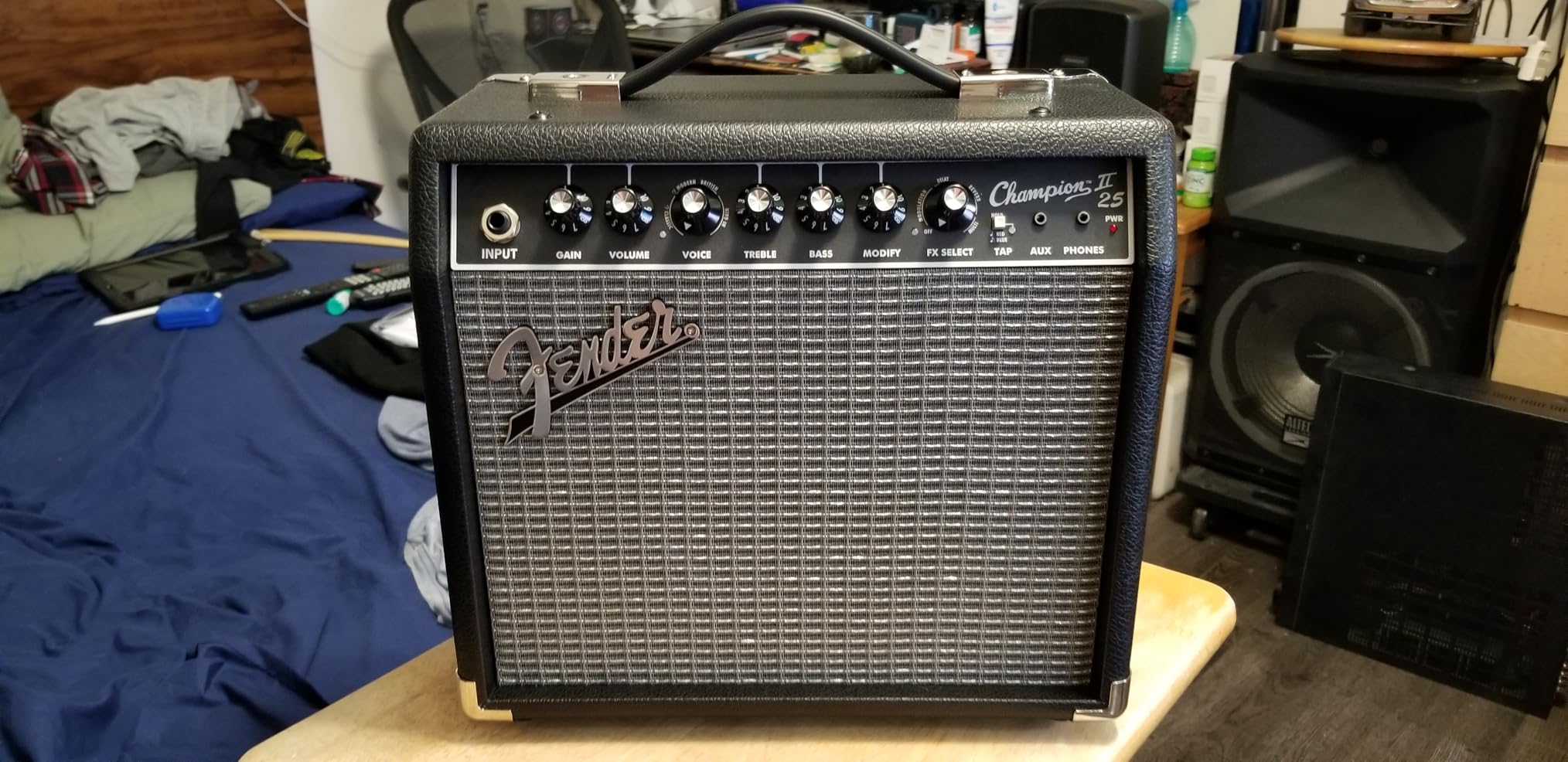 Fender Champion II 50 Guitar Amp, 50 Watts, with 2-Year Warranty, Features 12 Built-In Effects Models customer photo 1