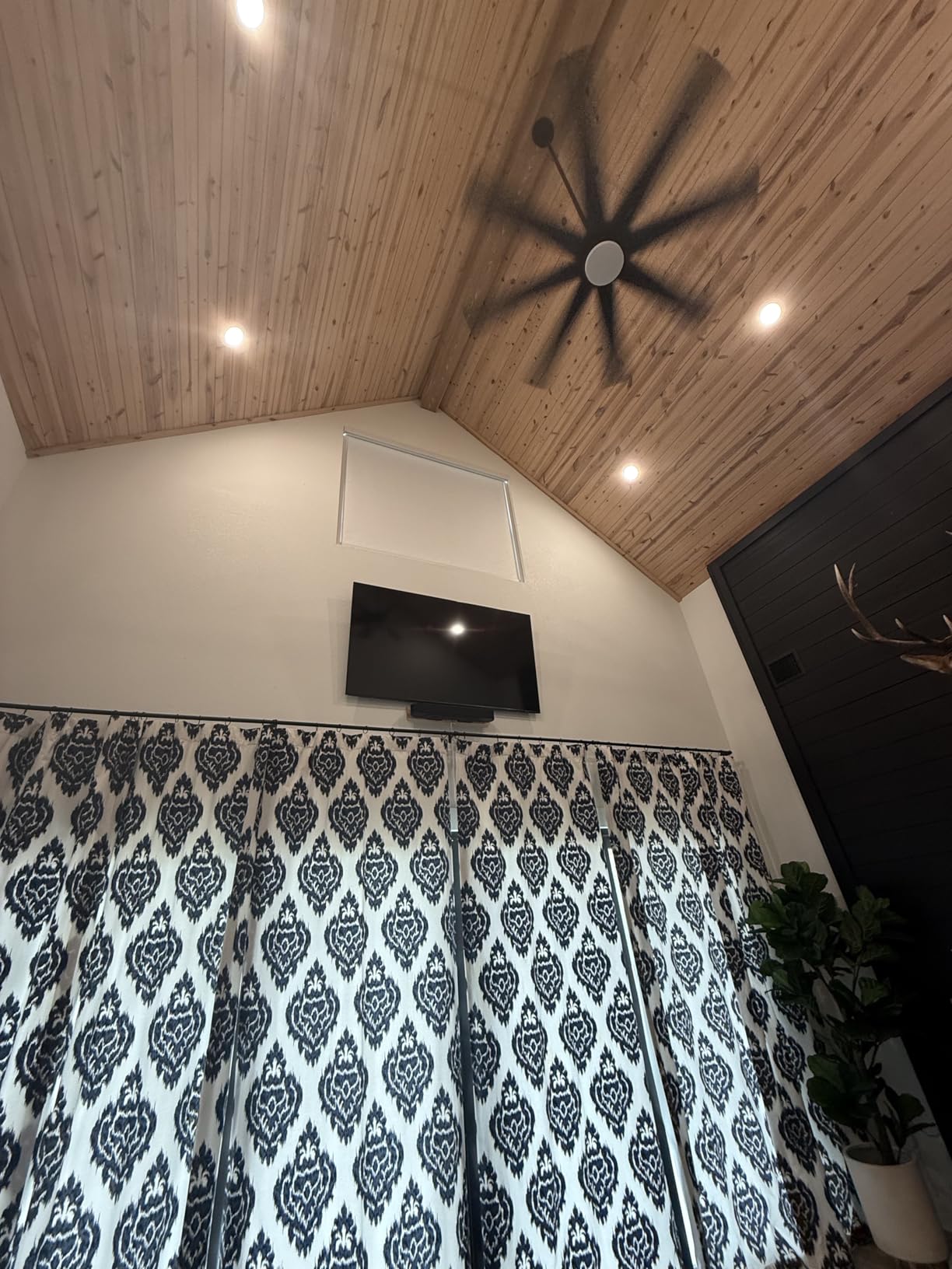 Bringnox Motorized Blinds with Remote, 100% Blackout Smart Roller Blinds Compatible with Apple Homekit Google Home and Alexa Via HUB, and Customized (Linen Beige-02) customer photo 1