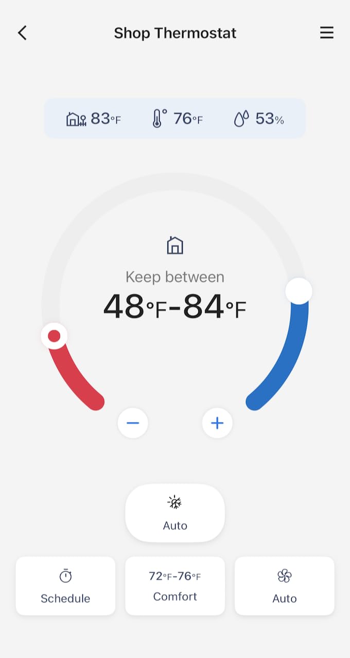 meross Smart Thermostat for Home, WiFi Thermostat Works with Matter, Alexa, Apple Home, Google Assistant, App & Voice Control, 7x24h Scheduling, Energy Saving, C-Wire Required (Not Included) customer photo 2