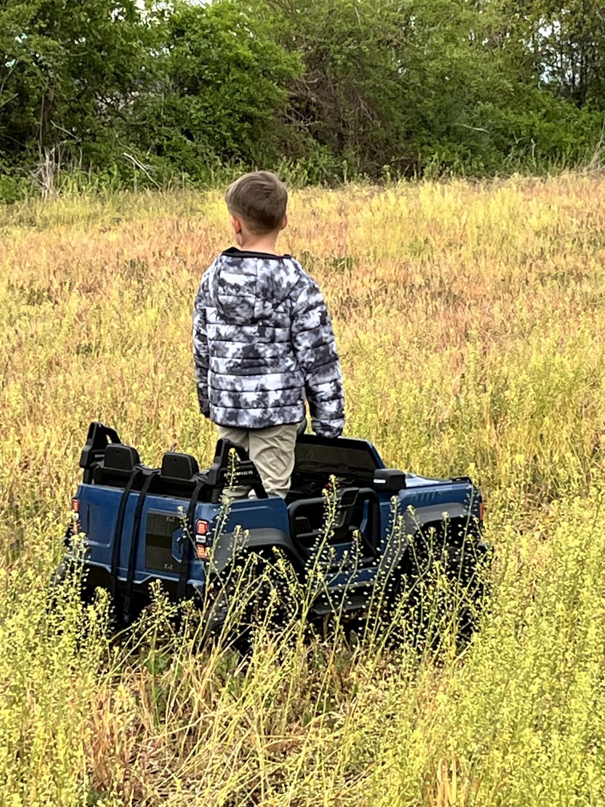 ENYOPRO 24V Ride On Toys for Big Kids, Licensed Ford Bronco Raptor 2 Seater Kids Electric Vehicle, Battery Powered Ride On Car Jeeps w/Remote Control, Bluetooth, 3 Speed, LED Lights for Ages 3+, Pink customer photo 2