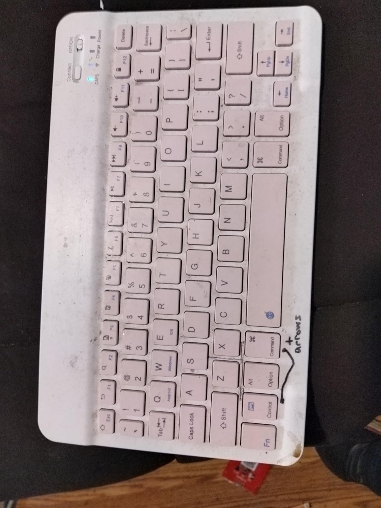 NOOX Bluetooth Keyboard for iPad A16 11th 10th Generation, iPad Pro 13/12/11/10/9/8/7 inch, iPad Air 13/11th Gen, iPad mini Tablets, etc. - Slim Wireless Portable Travel Office Computer Accessories customer photo 1