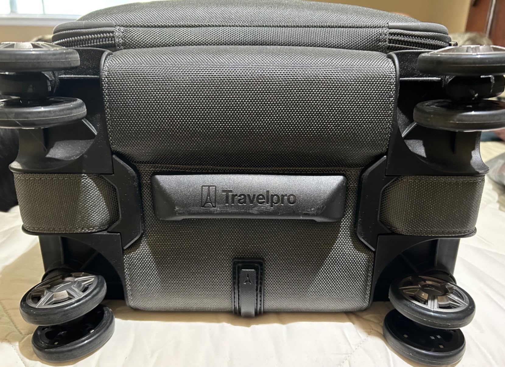 Travelpro Platinum Elite Underseat Spinner Tote Bag with USB Port customer photo 1
