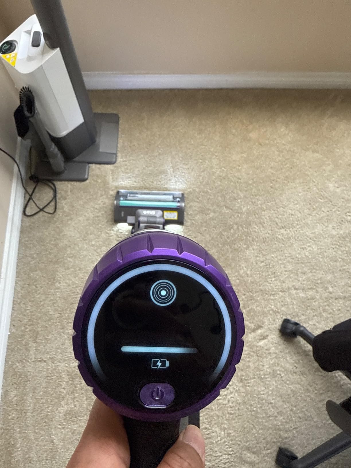 Shark PowerDetect Clean & Empty Cordless Stick Vacuum, Powerful Suction, HEPA Filtration, Carpet & Hard Floor, Portable for Pet Hair, Dark Gray, IP3251 customer photo 2