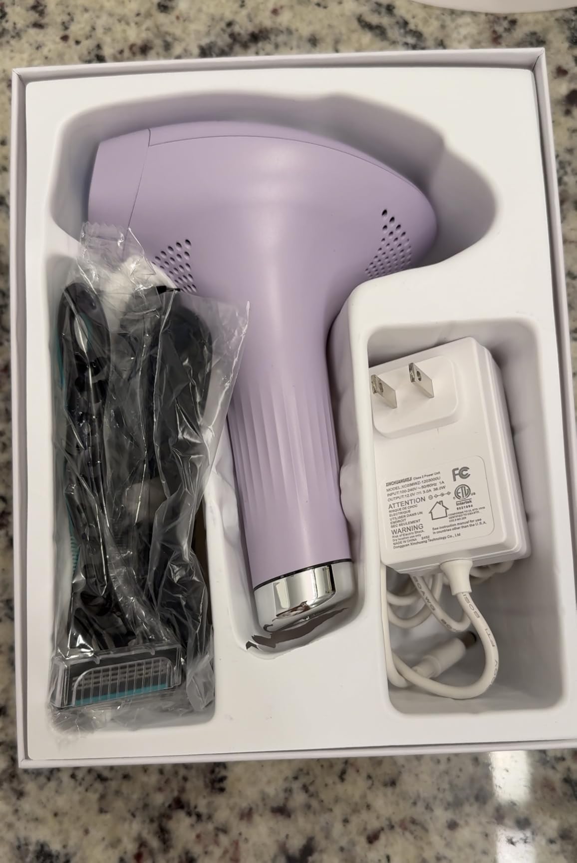 MICHAEL TODD BEAUTY - LUMOS Laser IPL Hair Removal Device for Women and Men, 50°F CoolMax Technology, 999,999 Flashes, 3 in 1 with Skin Sensor for Nearly Painless, Permanent Hair Removal customer photo 1